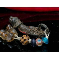 巨阳神挂件巨阳神护身符品相如图，纯铜材质，纯手工雕刻攒刻(se71547518)_7788收藏__收藏热线