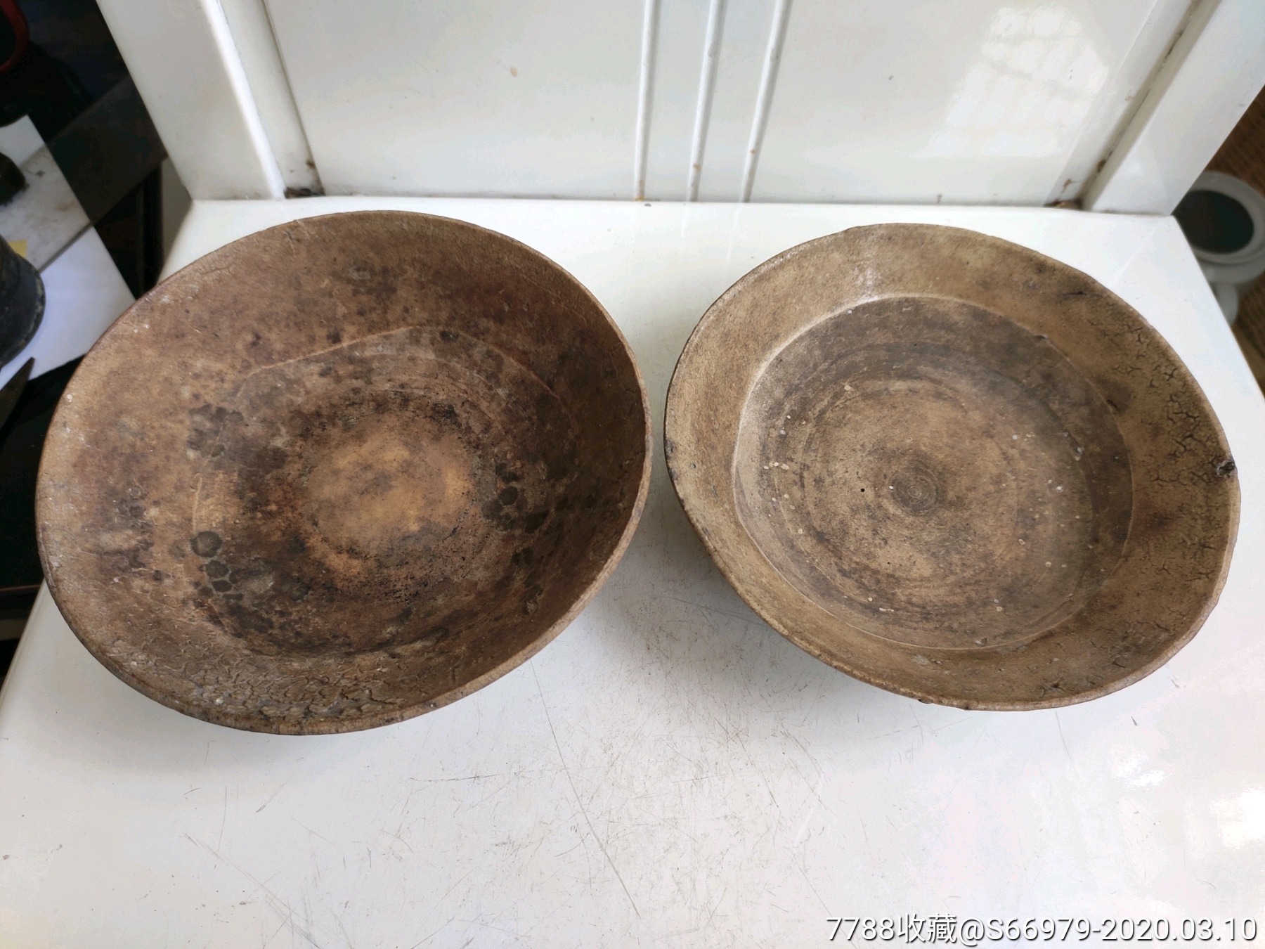 宋元时期老碗一对(传世品)