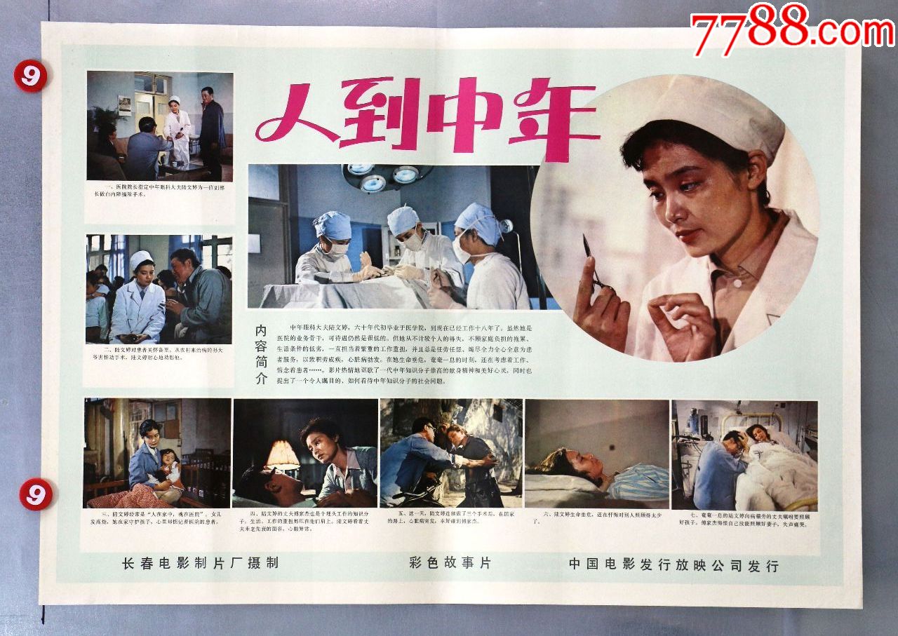 人到中年(获百花奖片)-价格:35元-se71575628-电影海报-零售-7788收藏