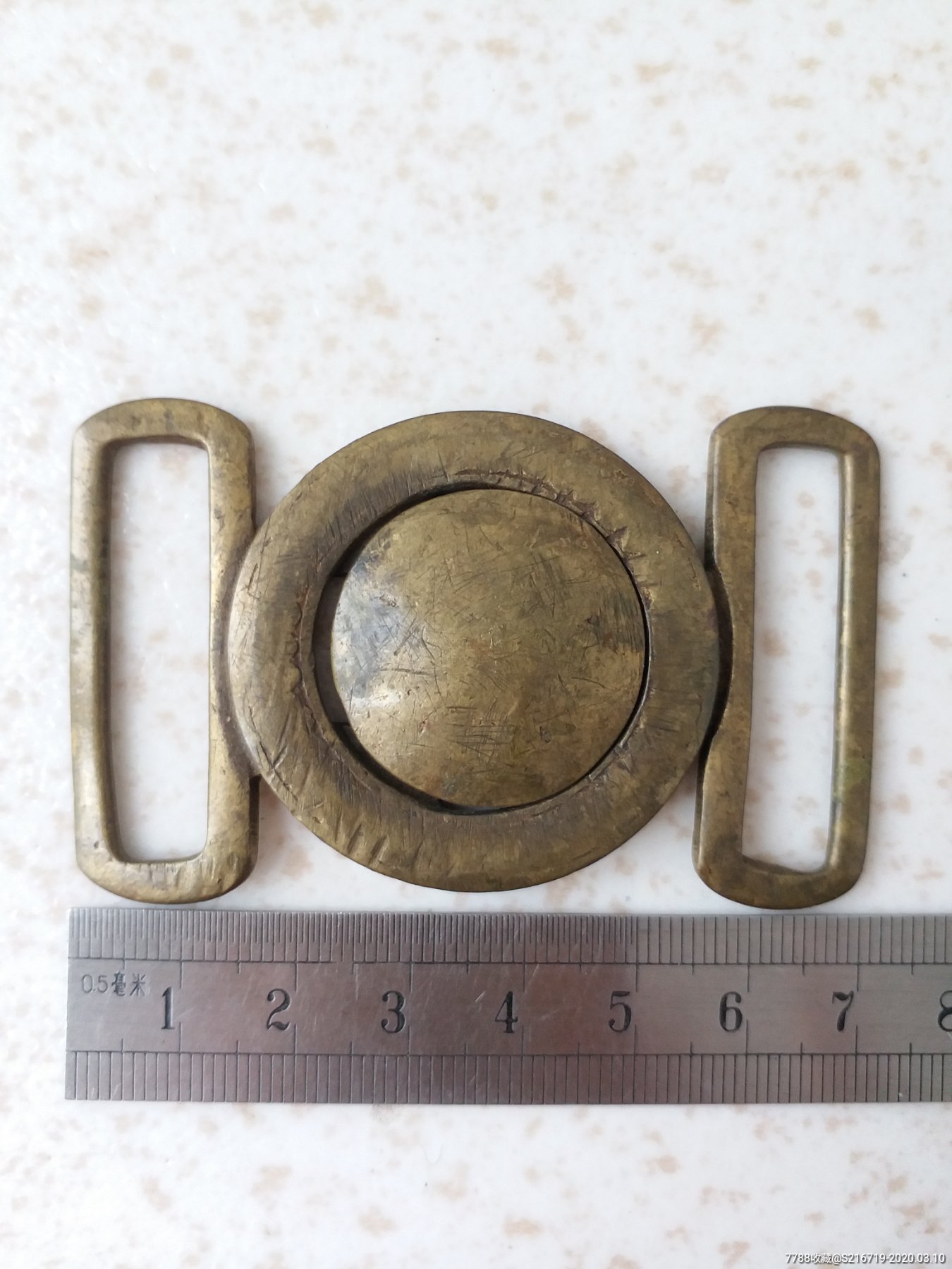 民国时期皮带扣