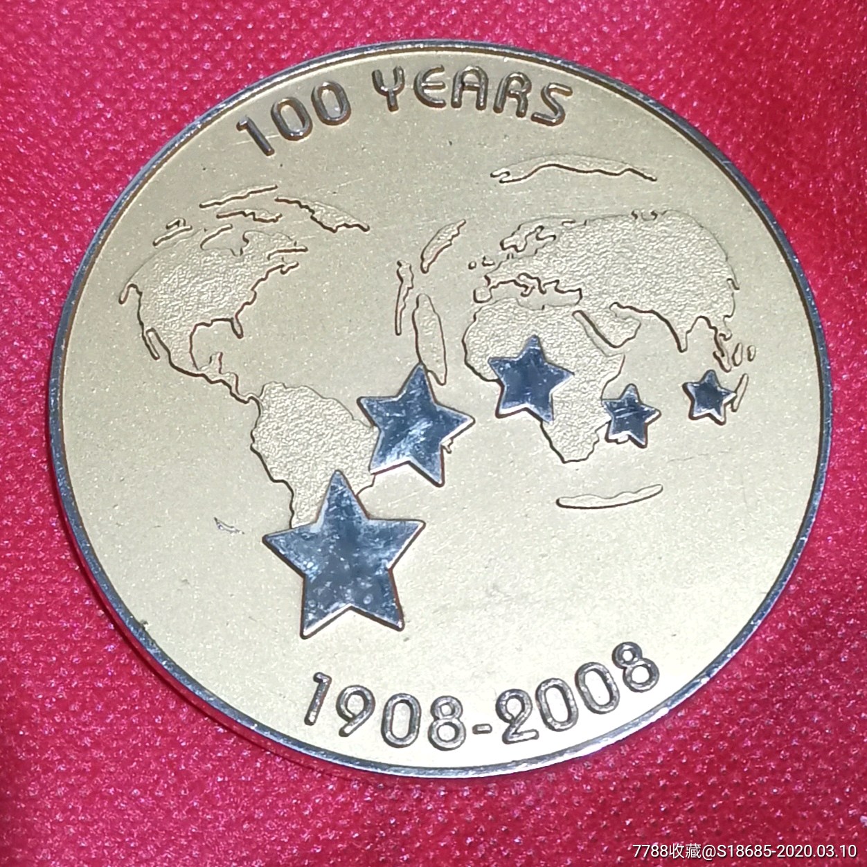 国际游泳联合会成立100周年纪念章-体育运动徽章-7788收藏__收藏热线