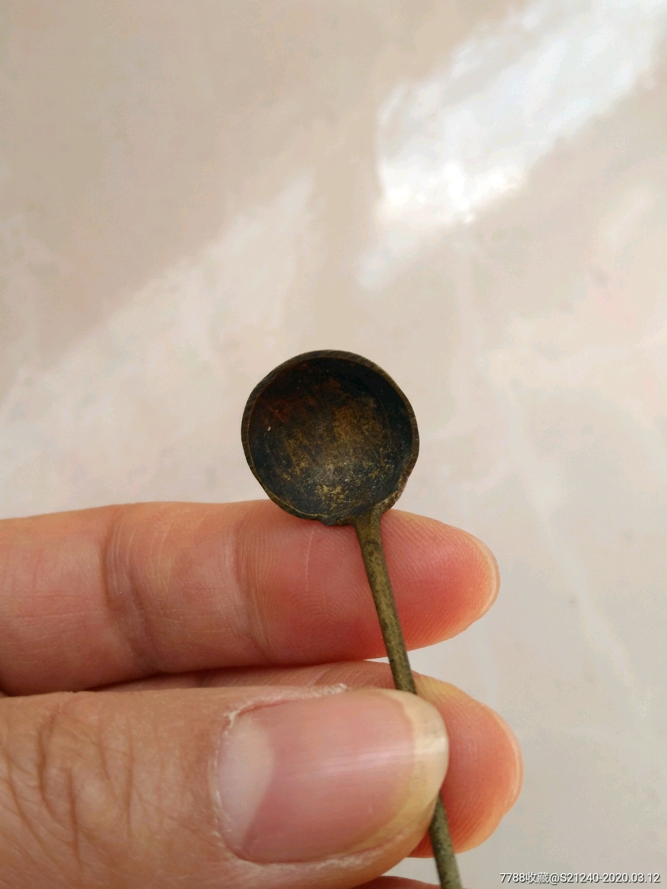 清代铜勺水勺文房铜水勺文房用品收藏系列老物件