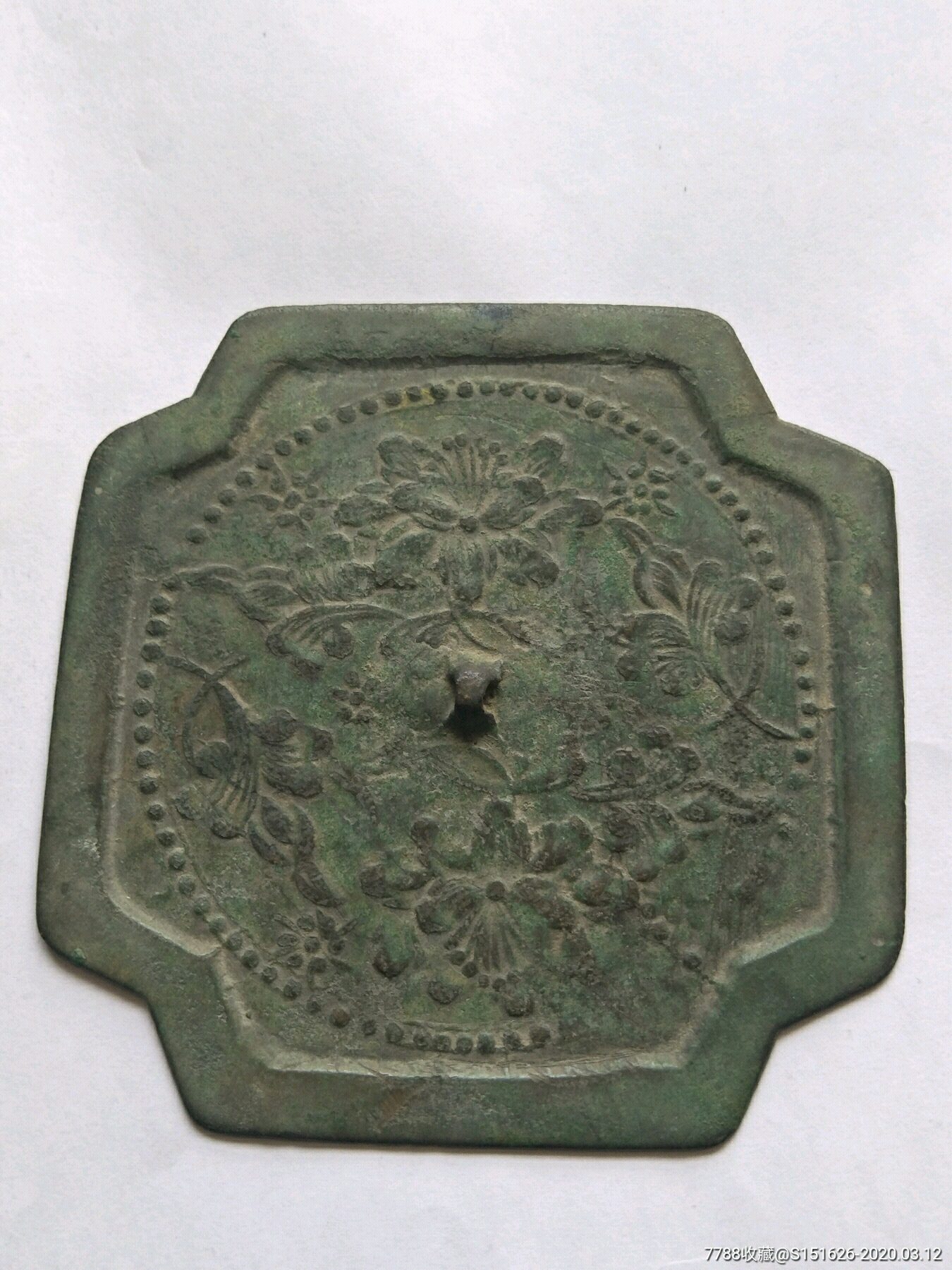 古代异形铜镜.直径100mm.保老保真.保品相.