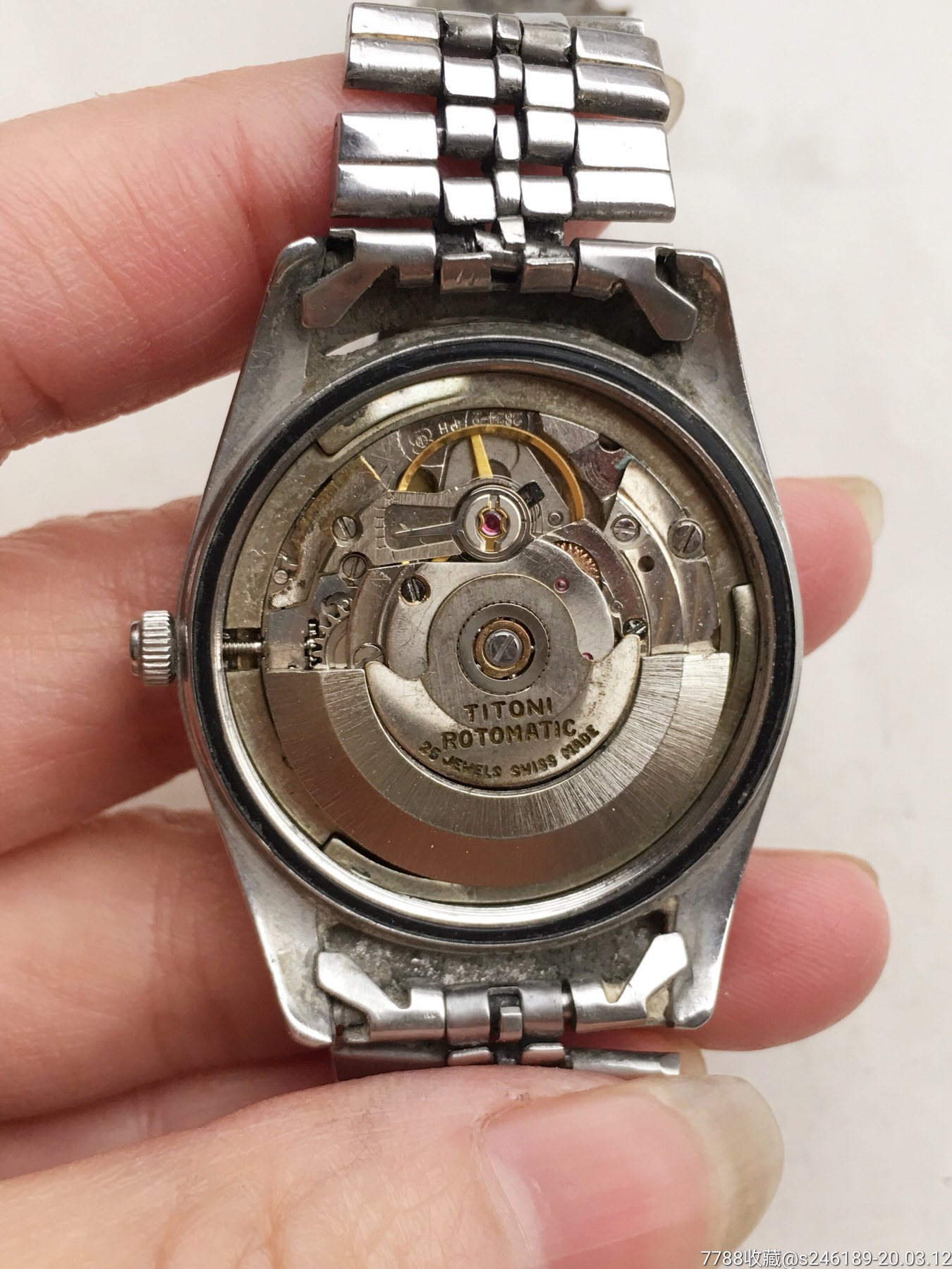 梅花搭瑞士2824机械机芯