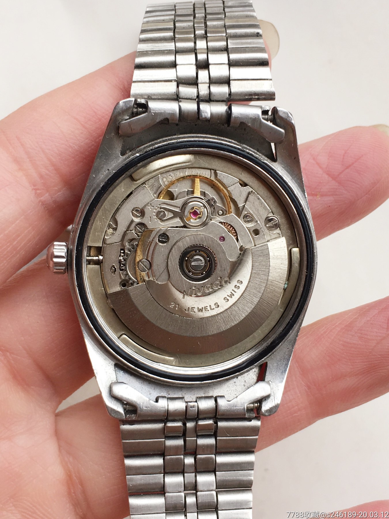 梅花搭瑞士2824机械机芯