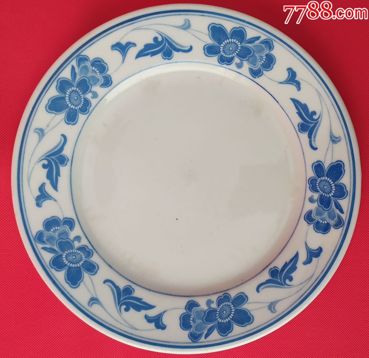 青花大瓷盘有底款可见
