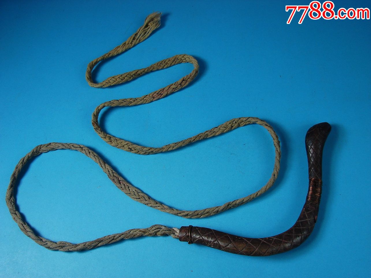 清代道教法器.蛇鞭