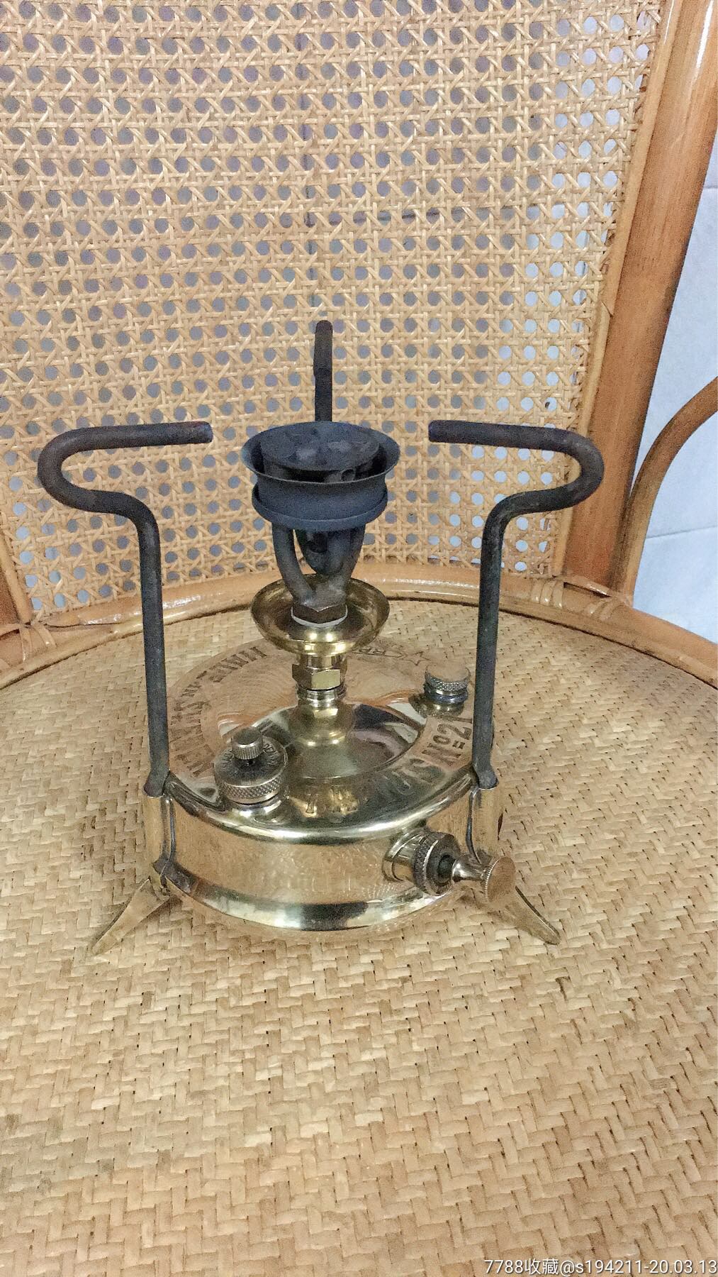 油炉煤油炉油灯瑞典进口煤油打汽炉古典炉