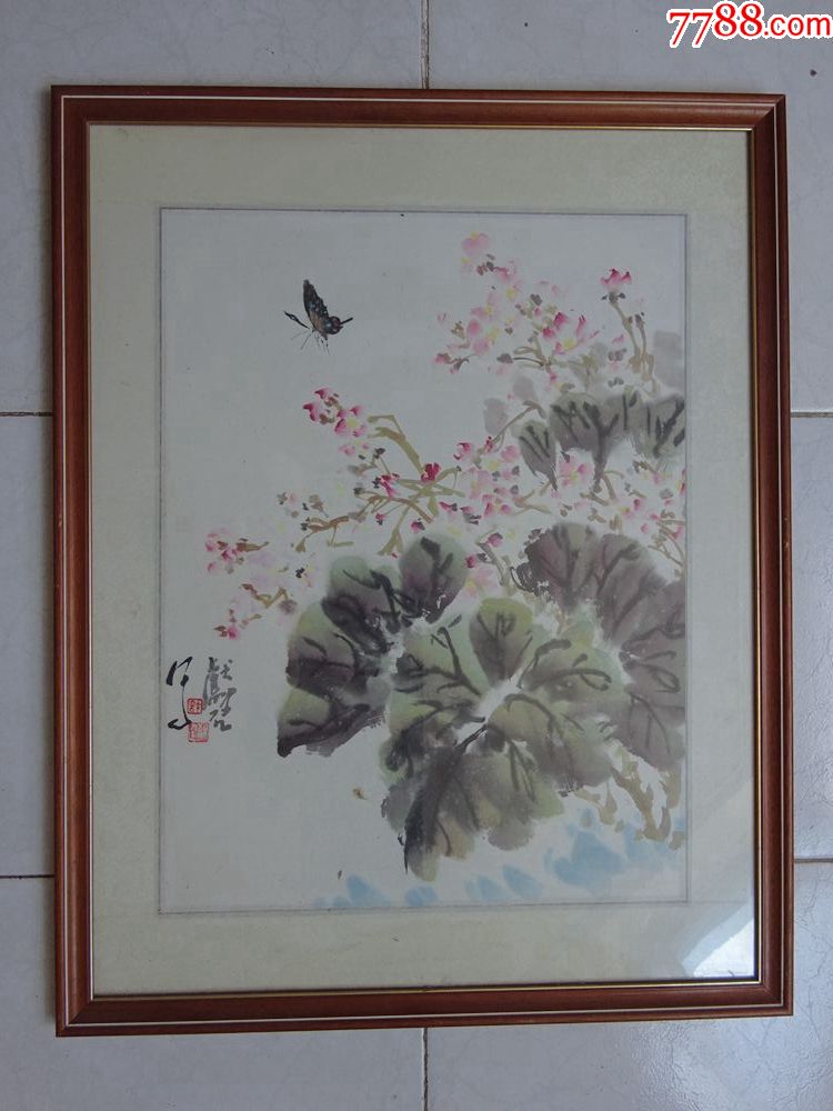 名家书画作品河南洛阳花卉