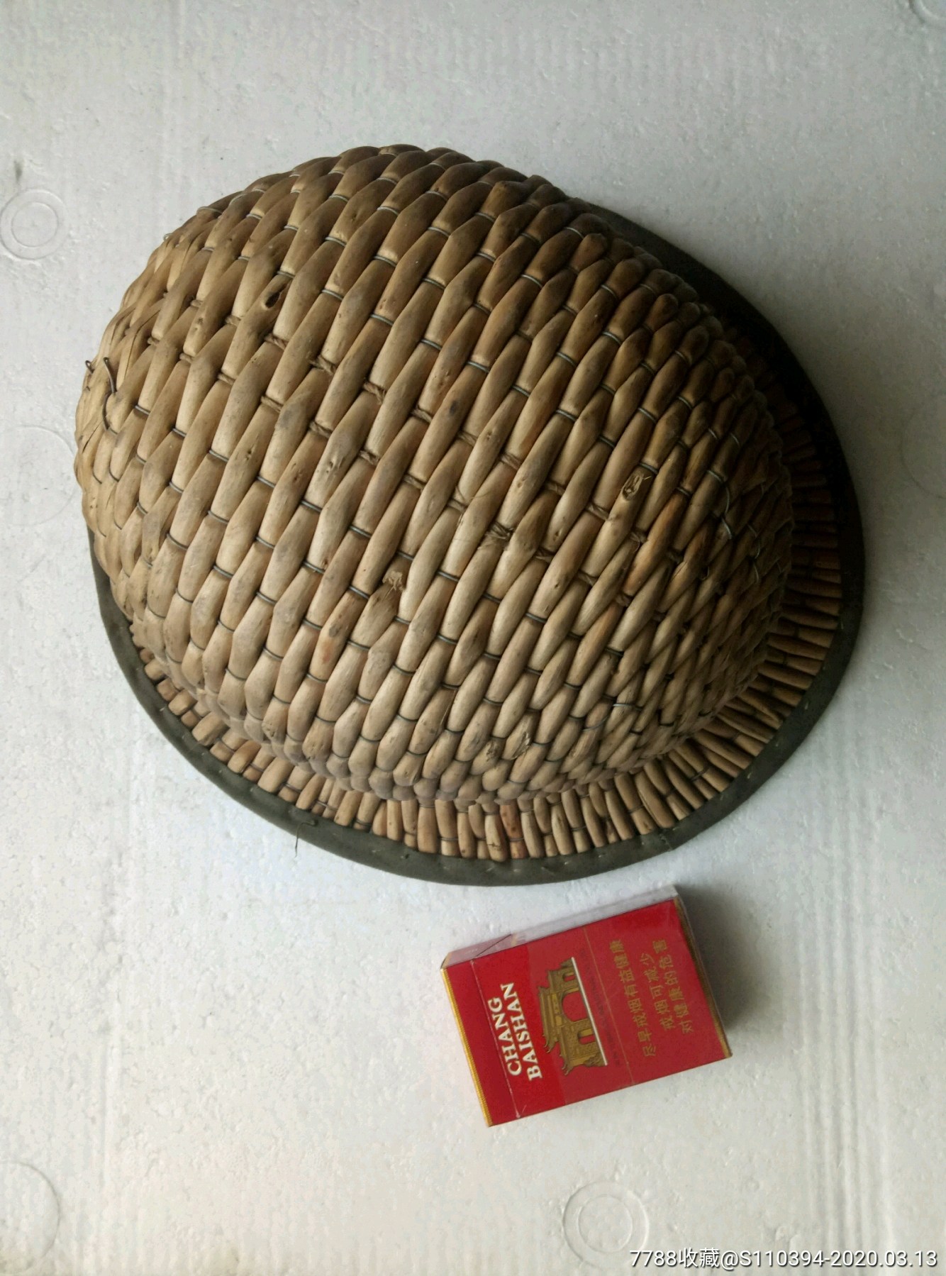 藤编安全帽.-帽子-7788收藏__收藏热线