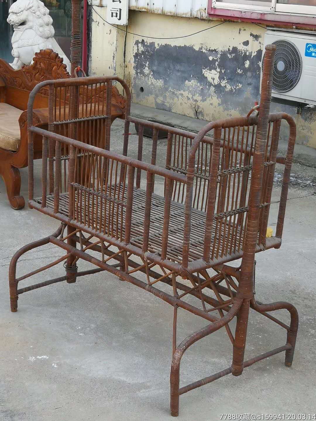 竹制全品婴儿摇摇床