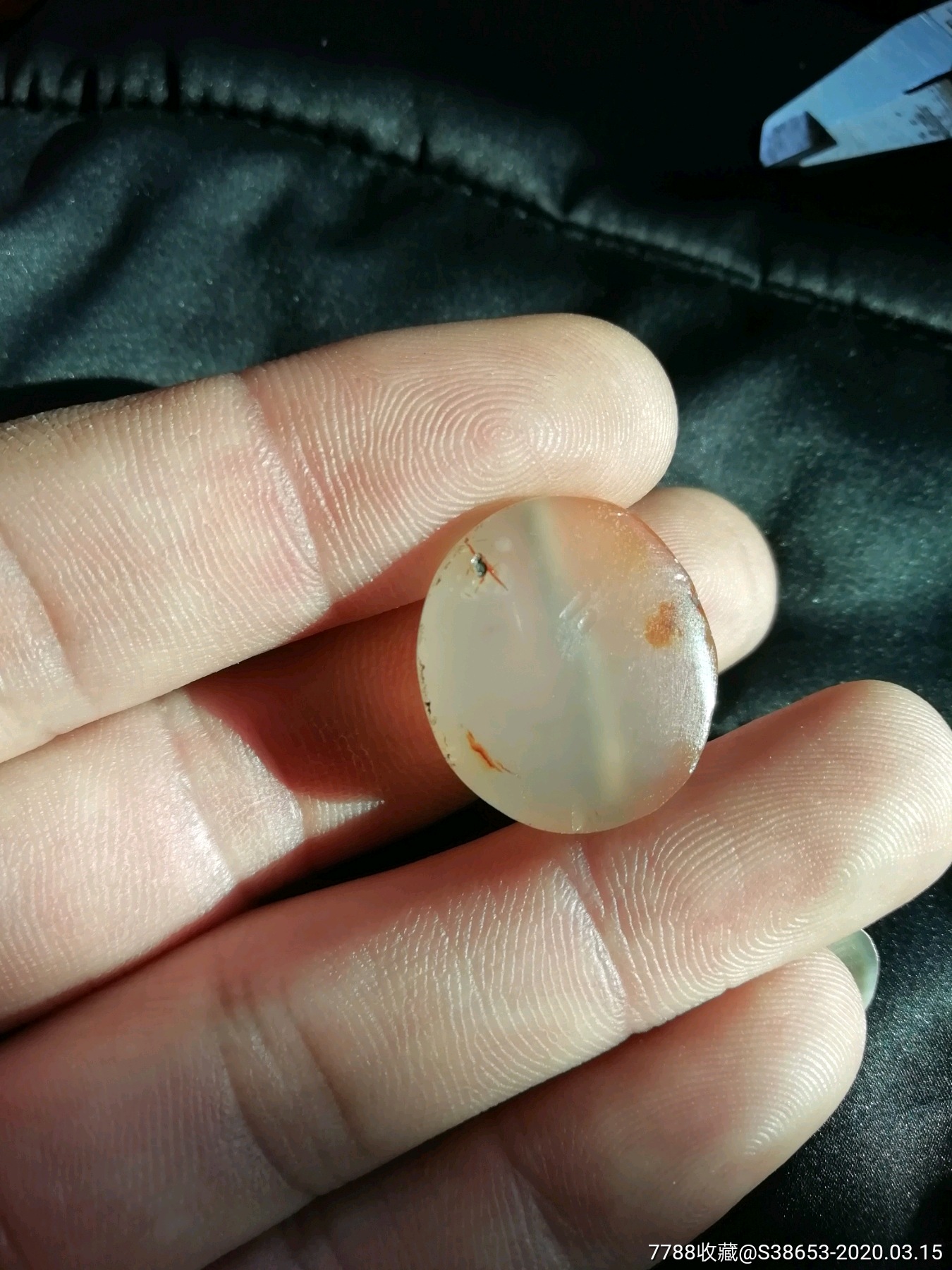 辽金玛瑙扁珠子