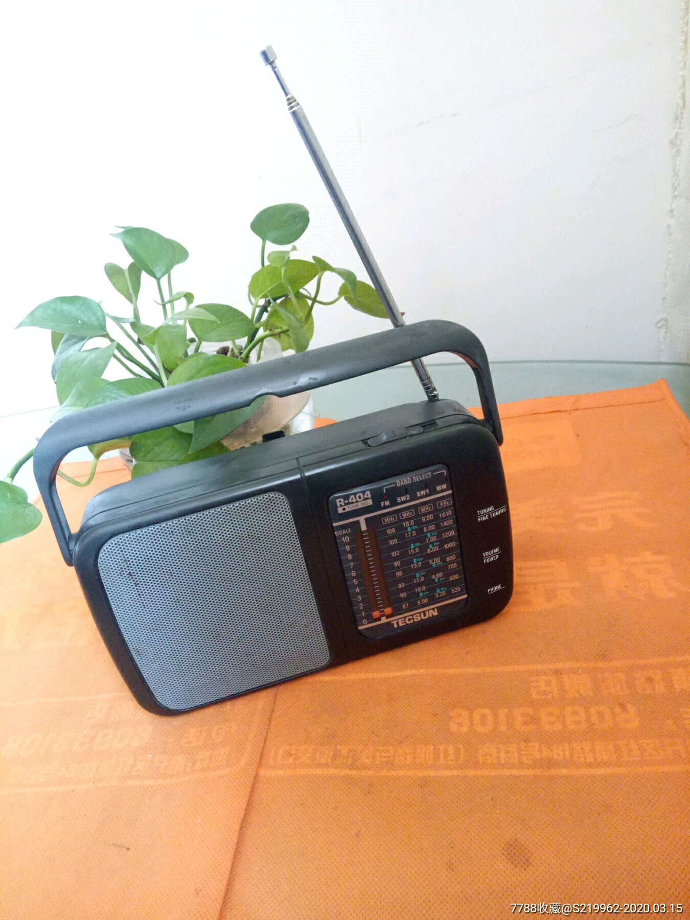 德生牌收音机r-404