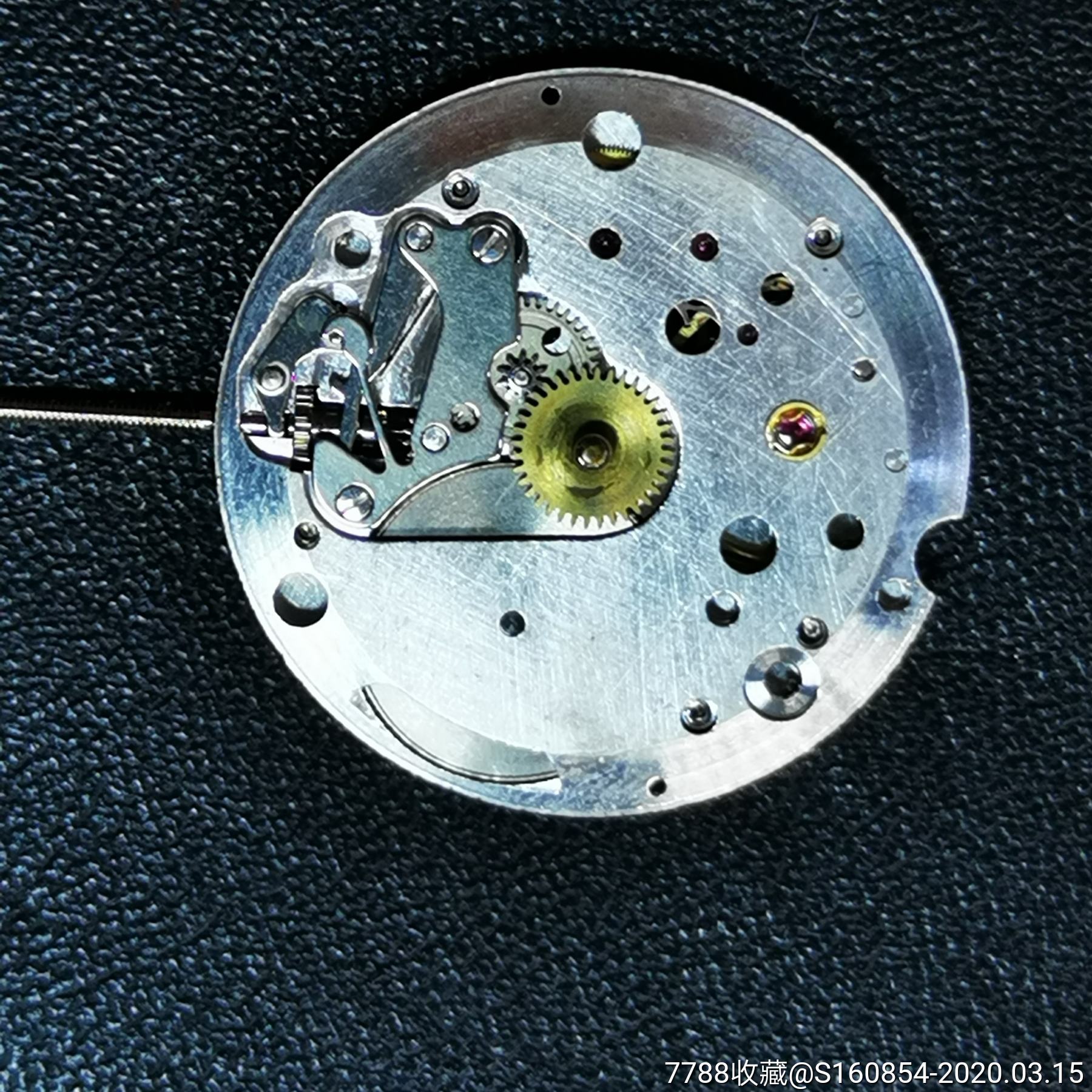 二手瑞士真力时手动机械手表拆机eta7001机芯