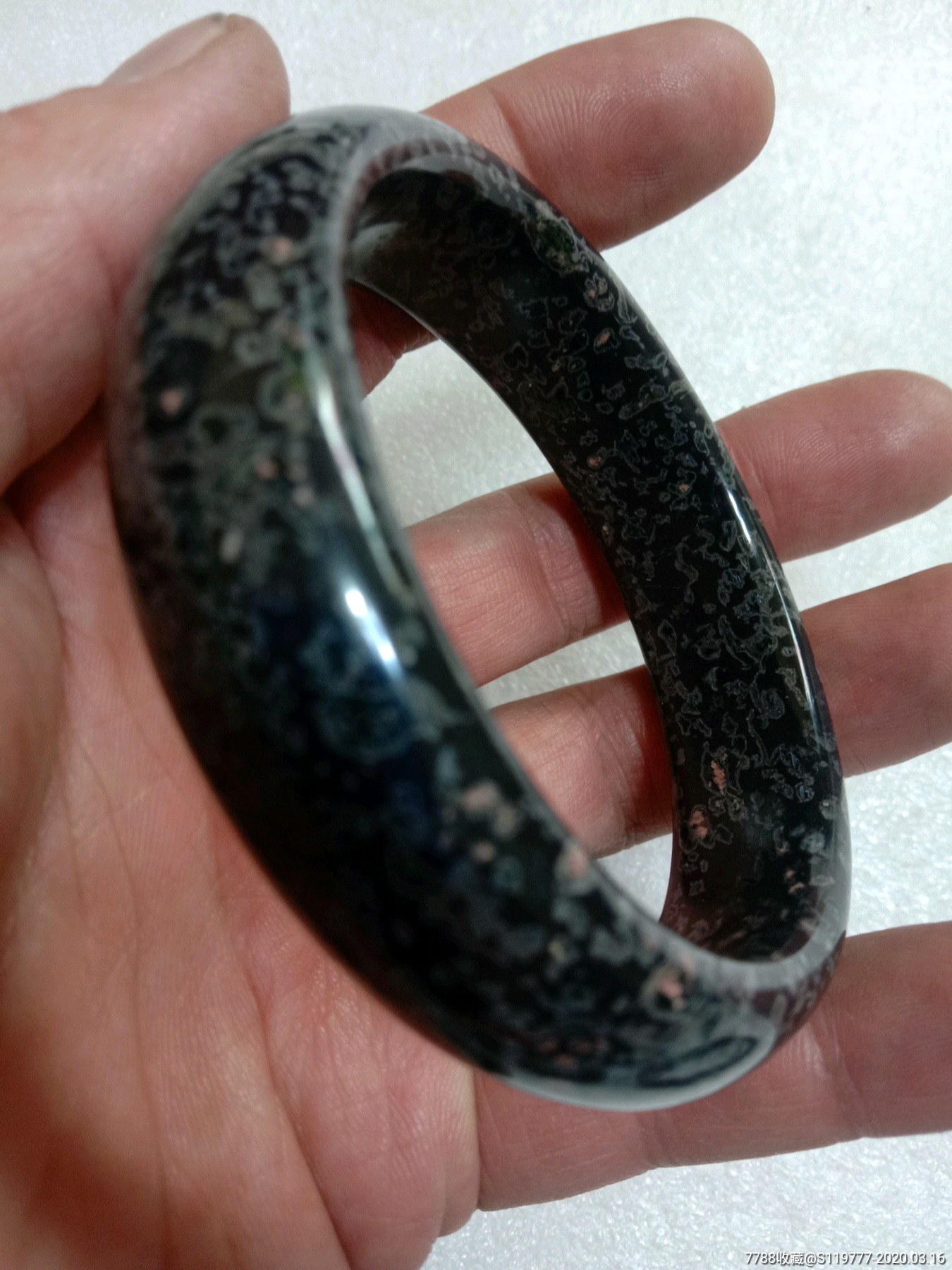 精品球粒橄概陨石手镯_其他奇石/岩石_绝对可靠【7788工艺品】