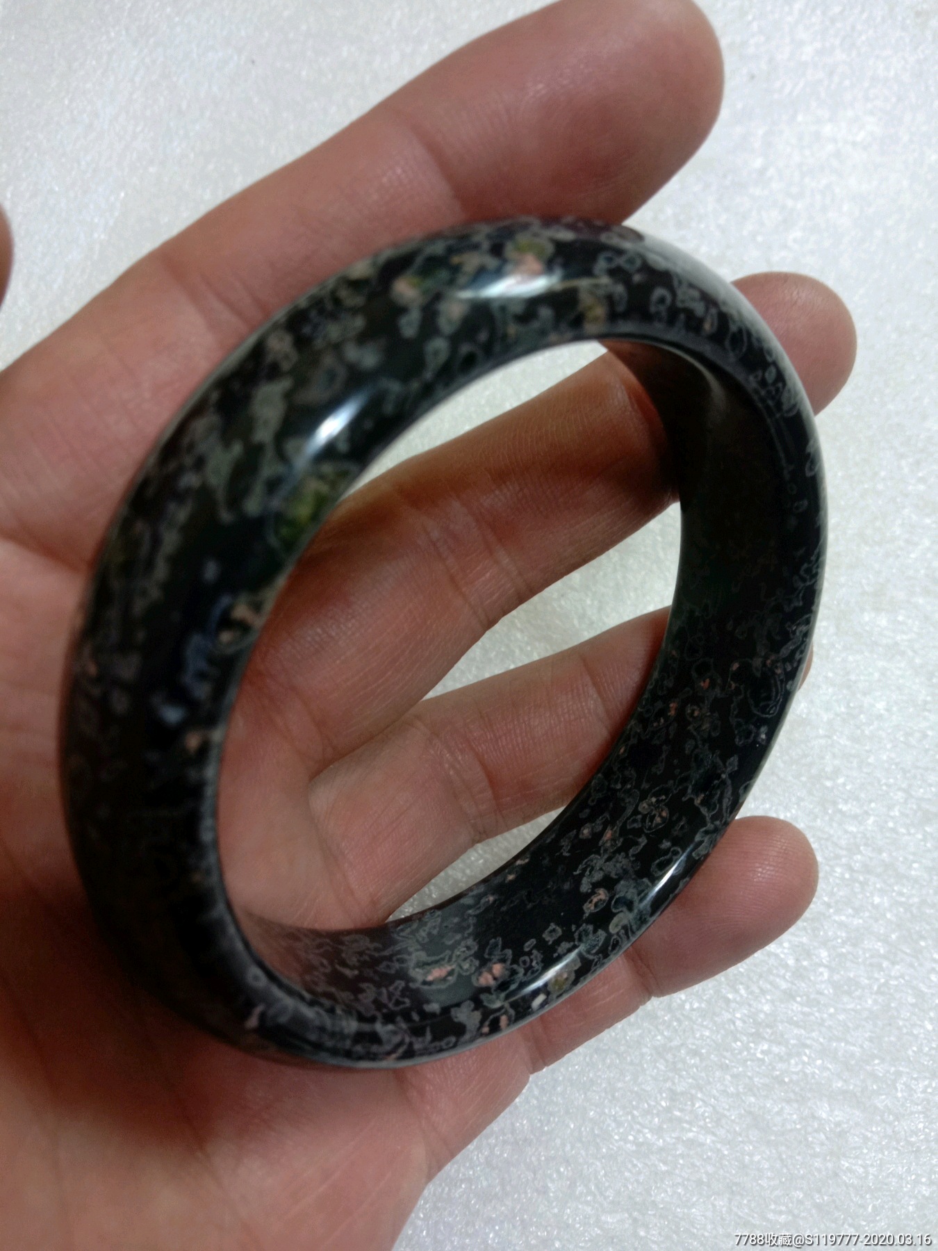 精品球粒橄概陨石手镯_其他奇石/岩石_绝对可靠【7788工艺品】