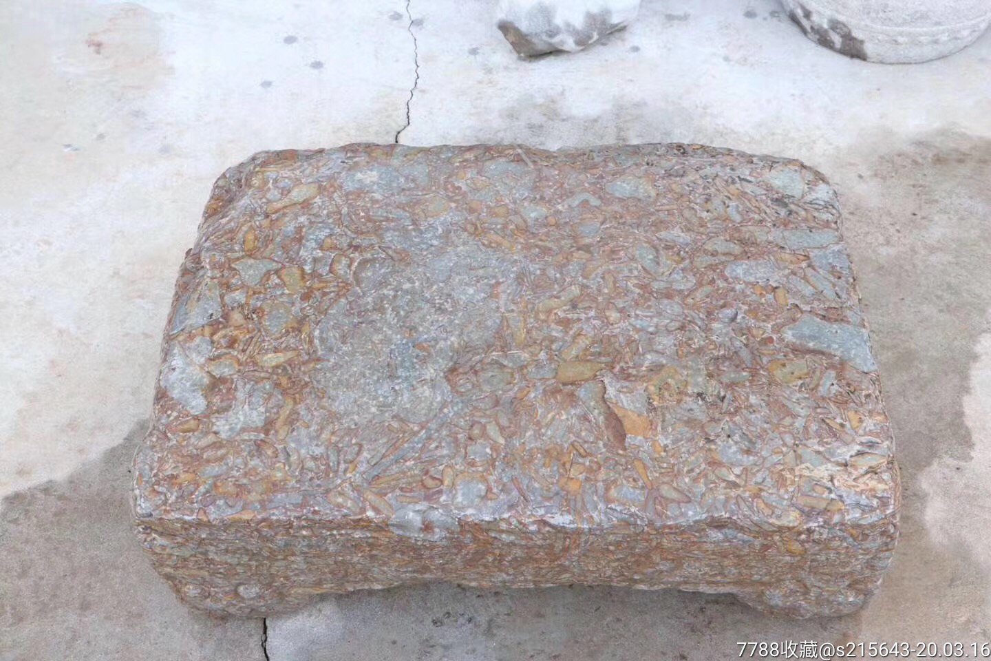 明代柳叶石禅座长64宽48高20