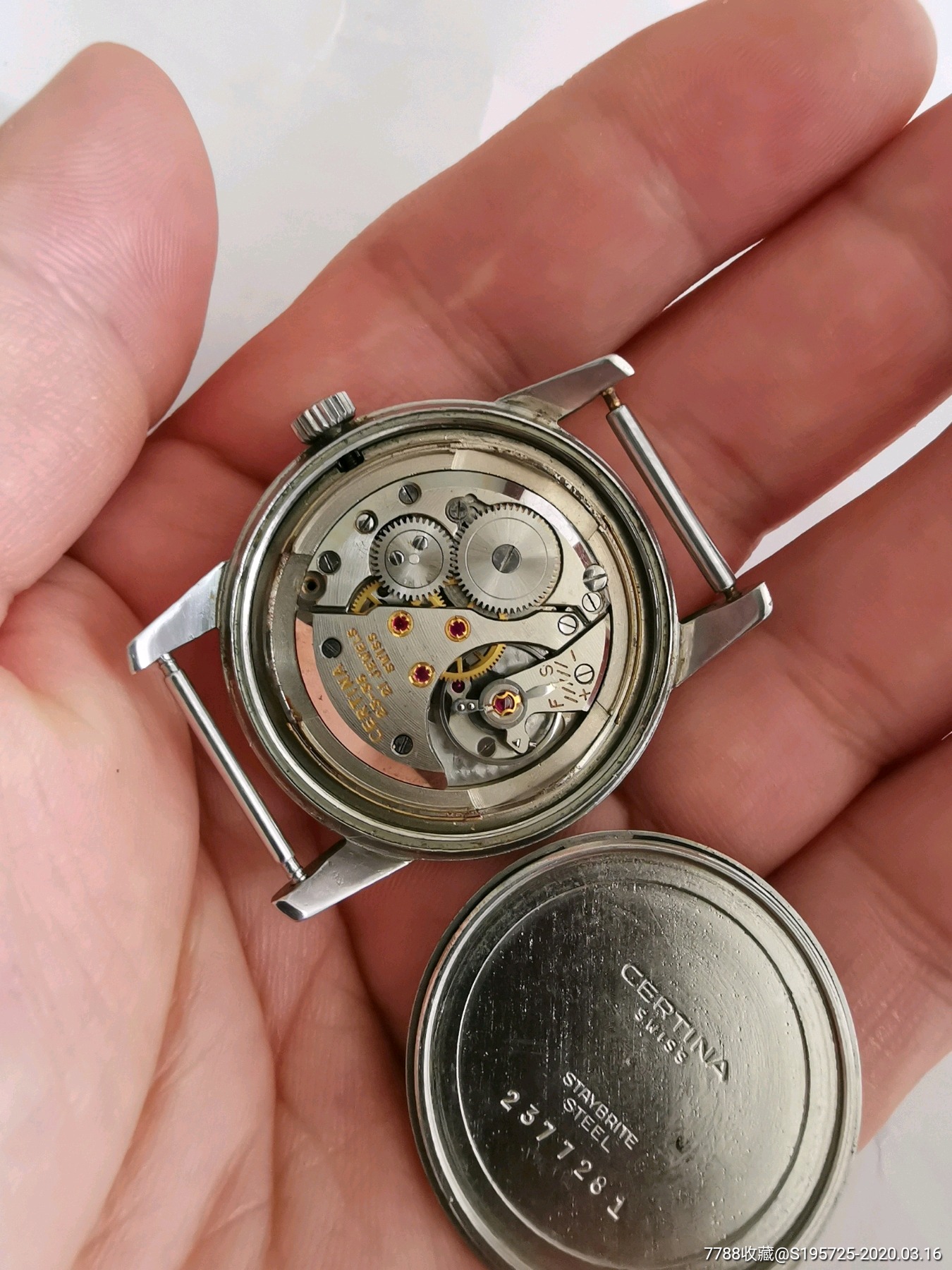 罕见雪铁纳苍蝇字男表-手表/腕表-7788收藏__收藏热线
