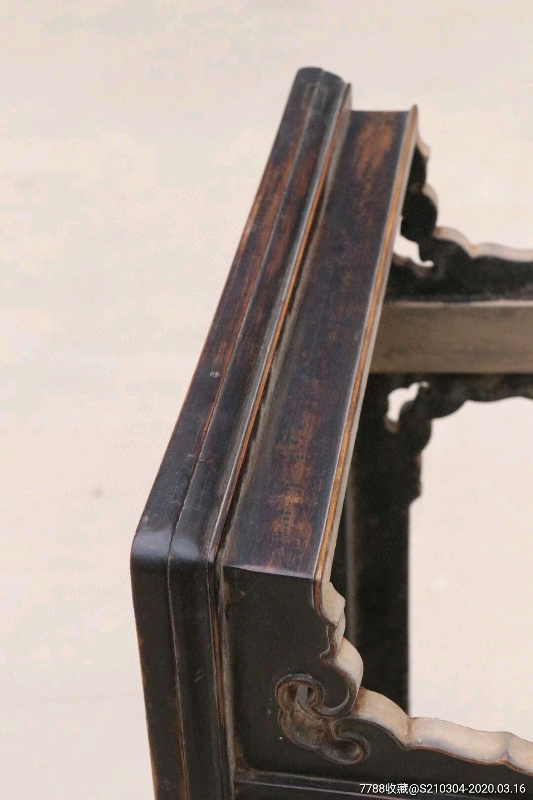 清黄花梨琴桌做工精致考究雕工精湛包老到代纯老货