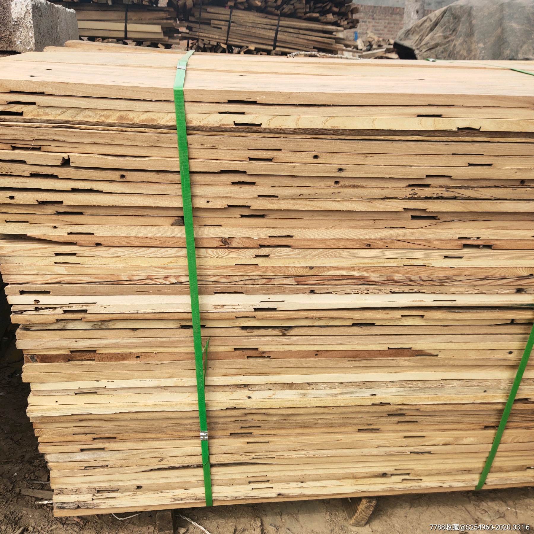 千年舟清新榆木板材图片