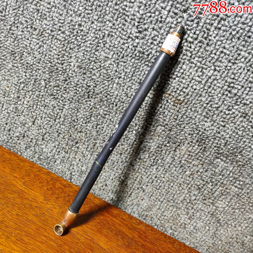 日本古董迷你老式袖珍长管铜烟斗民俗收藏老物件摆件稀有怀旧烟斗