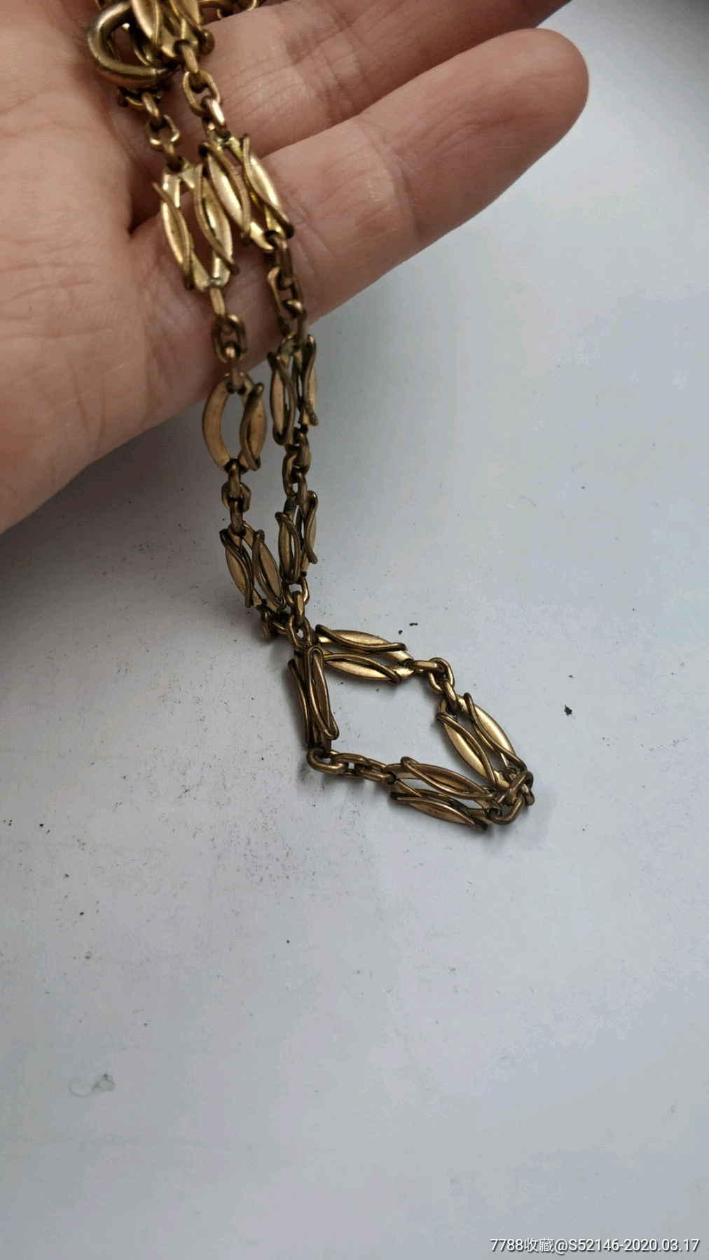古董怀表加长链子