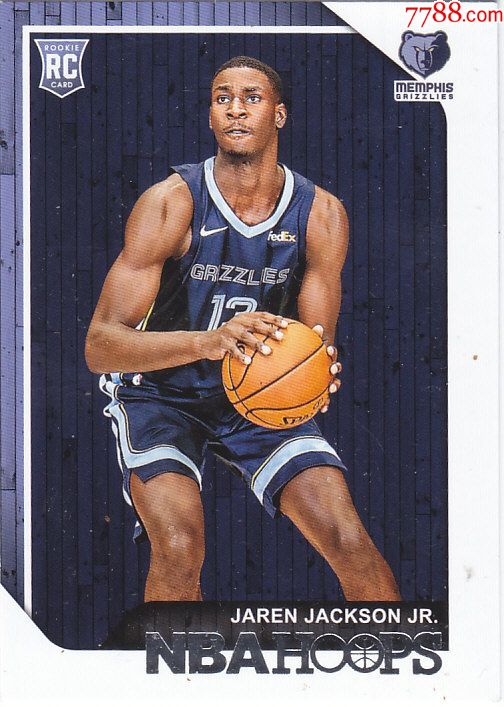 nba球星卡panini1819hoops普卡新秀#278