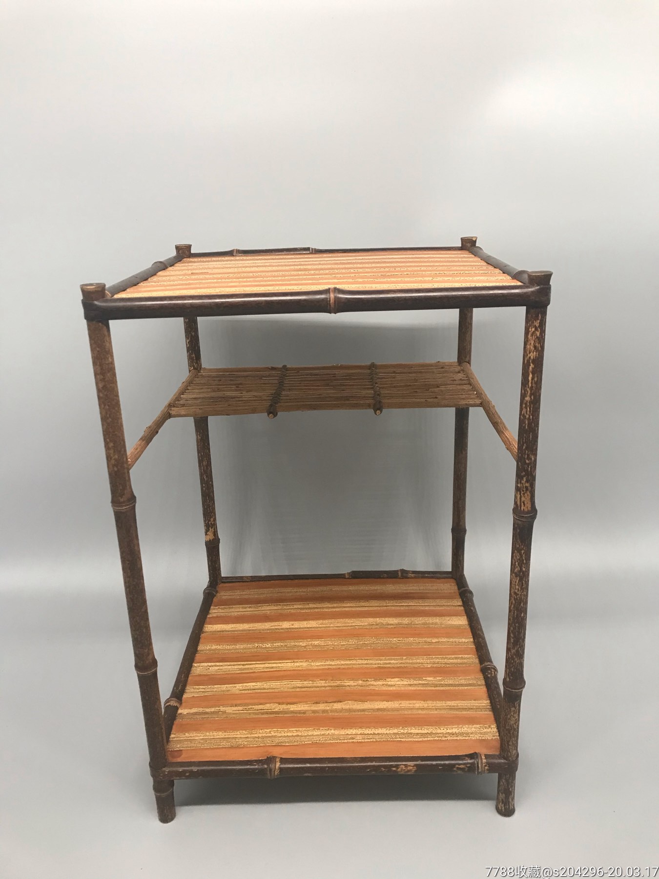 日本回流老斑竹茶棚