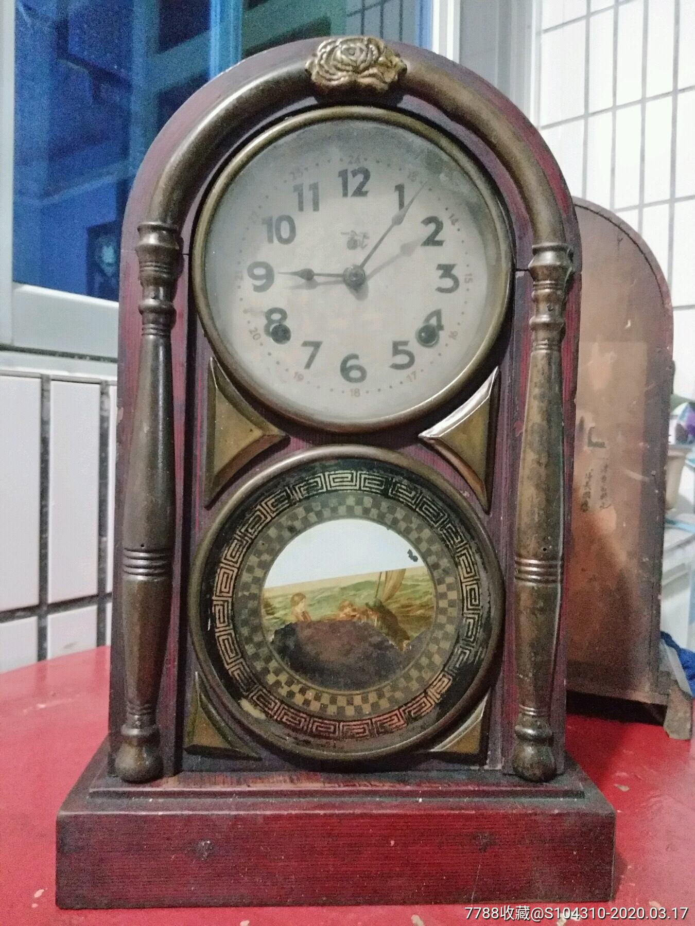 民国进口马球牌老座钟_价格180.0000元_第1张_7788收藏__收藏热线