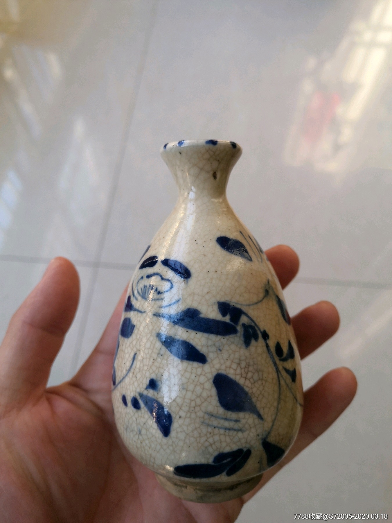 小窑口青花磁州窑玉壶春