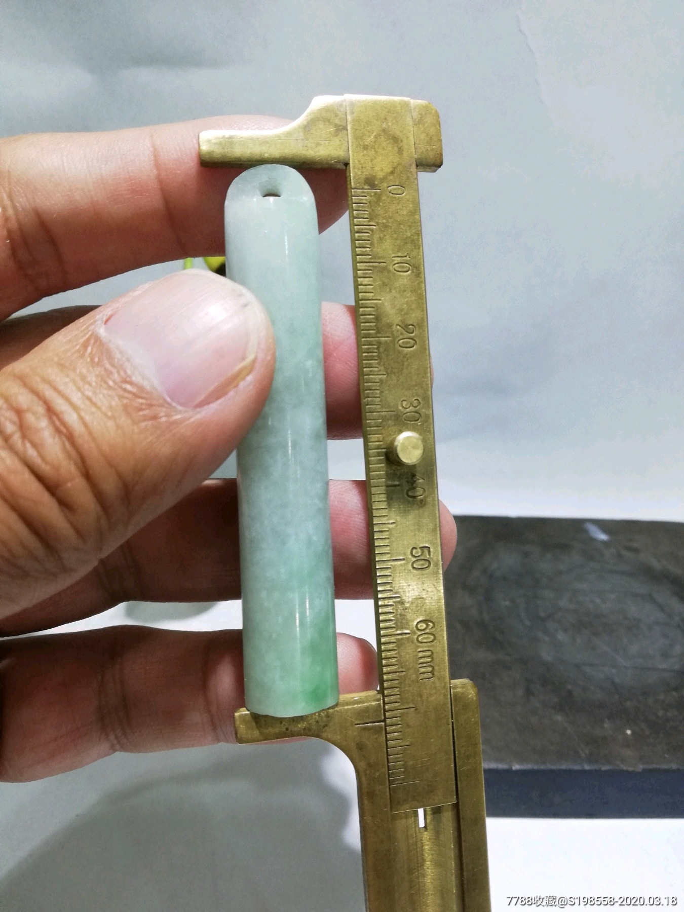 a货翡翠翎管(新仿)