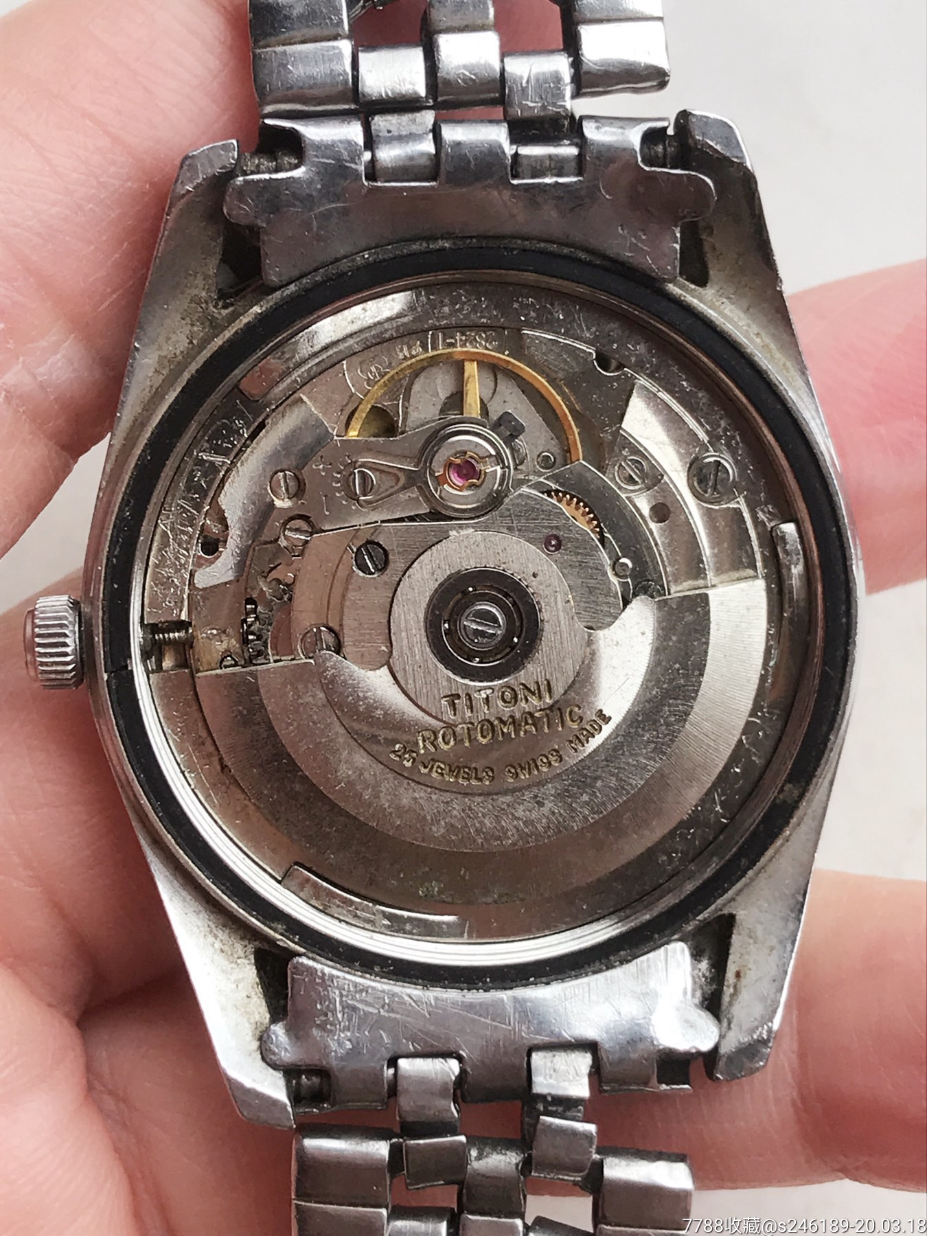 梅花搭瑞士2824机械机芯