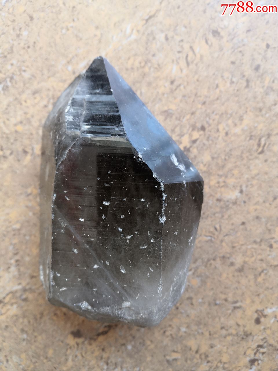 天然墨水晶石原石