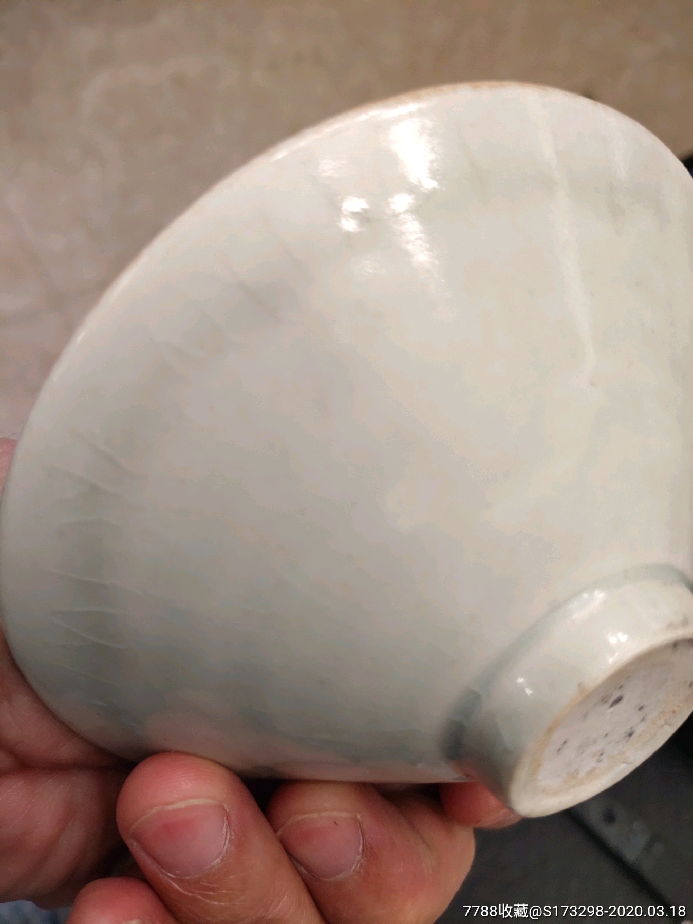 湖田窑斗笠碗-青白瓷/影青瓷-7788收藏__收藏热线