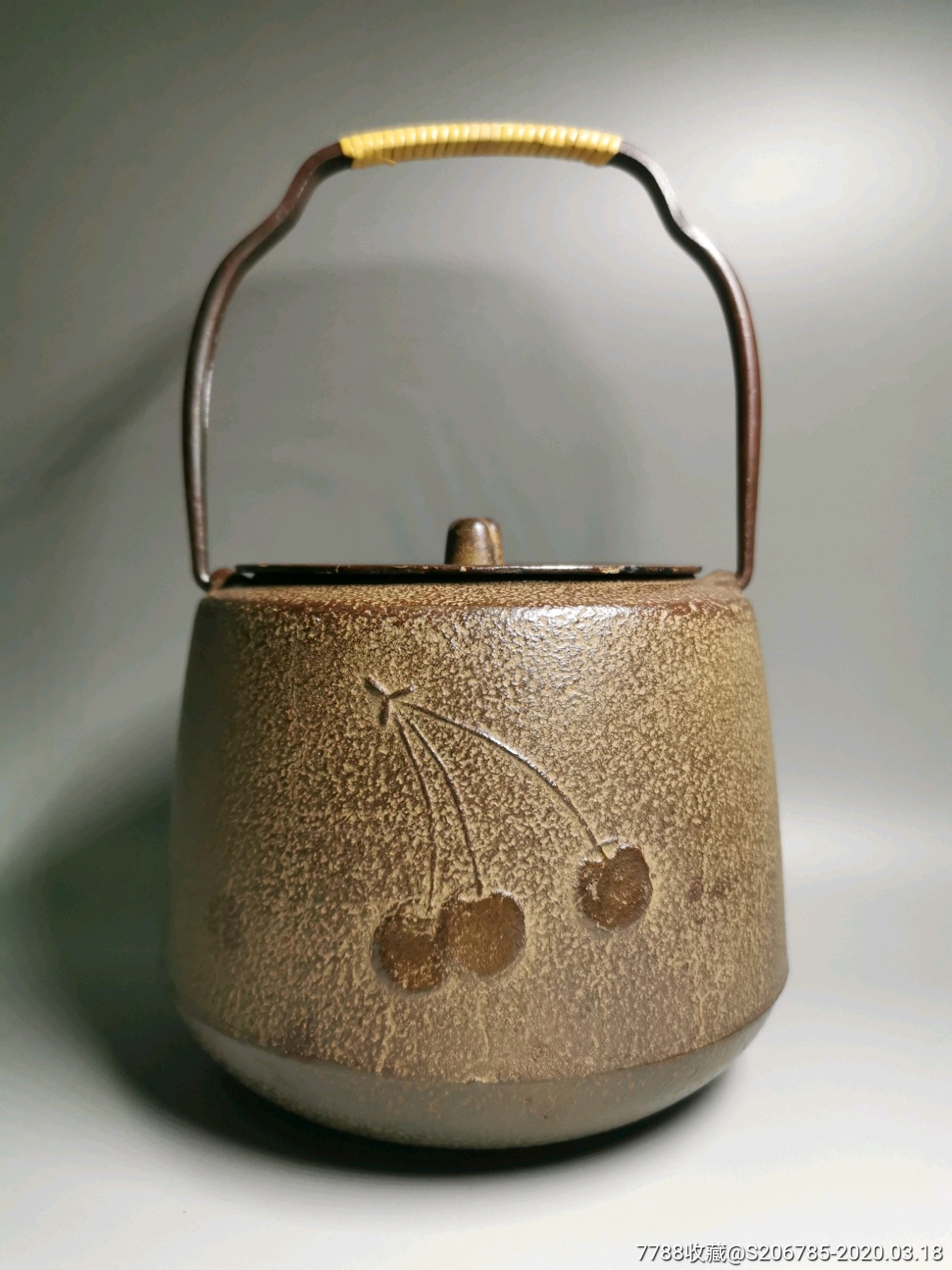 日本铸铁建水铸铁建水,日本买回全新未使用日本铸铁建水铸铁建水,日本