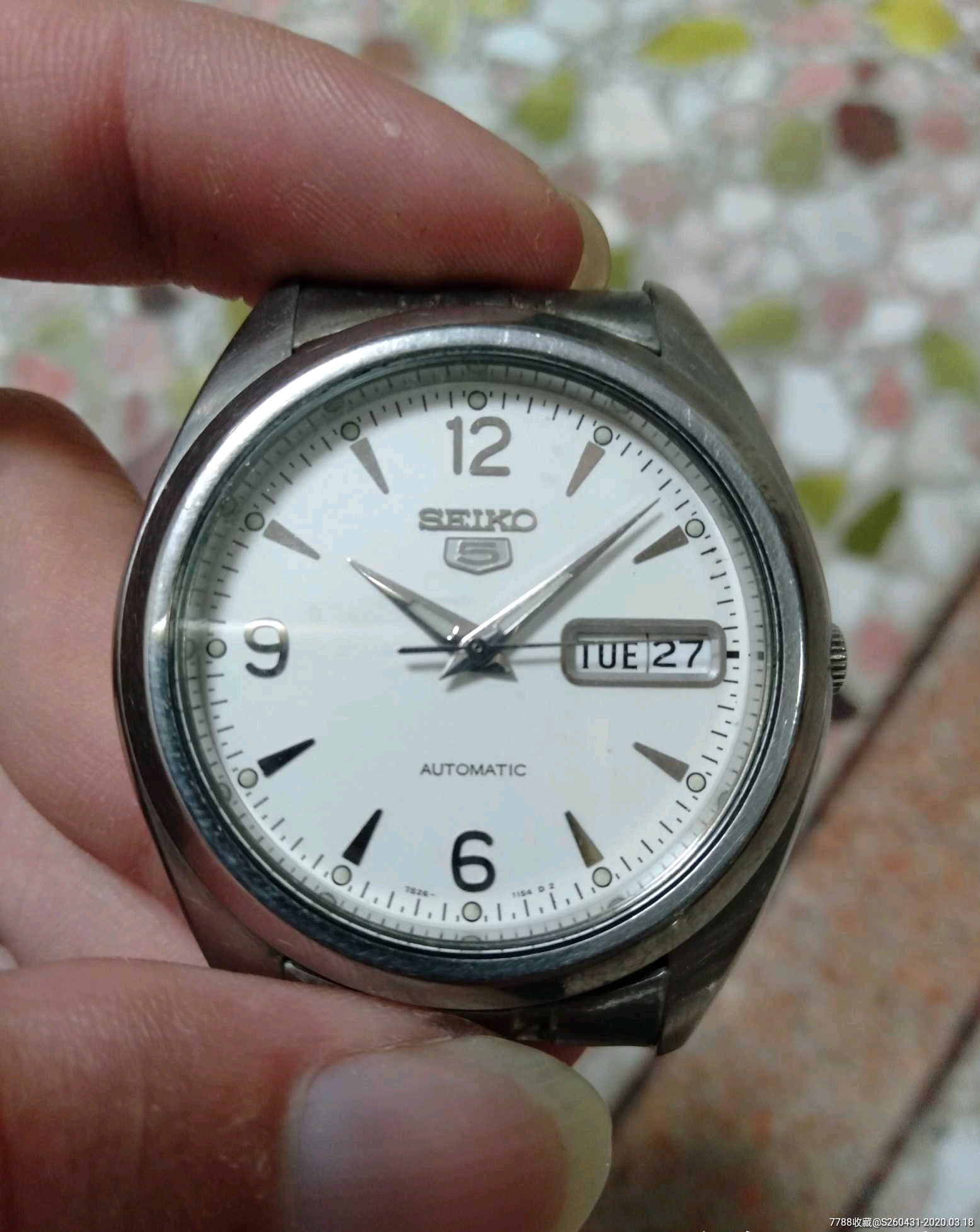 精工手表7s36老款价值图片