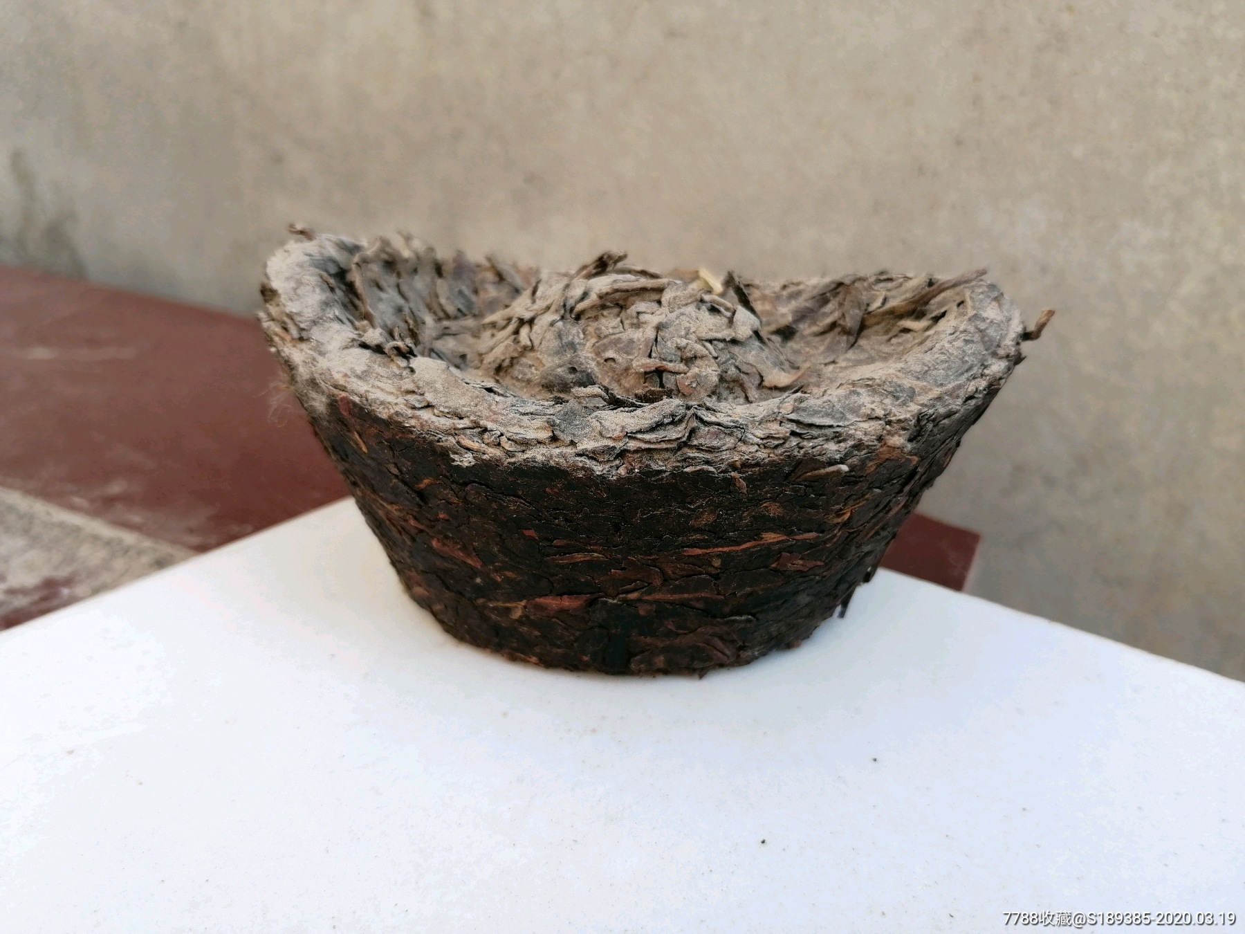 普洱元宝型茶砖