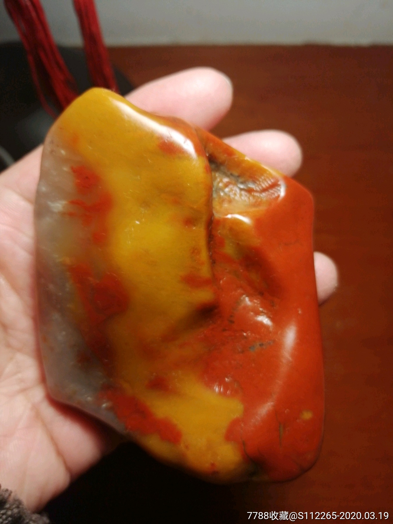 寿山结晶杜陵原石