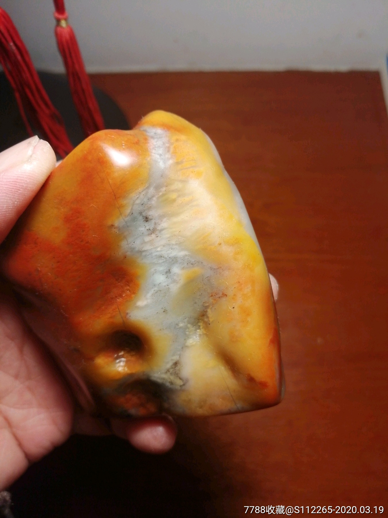 寿山结晶杜陵原石