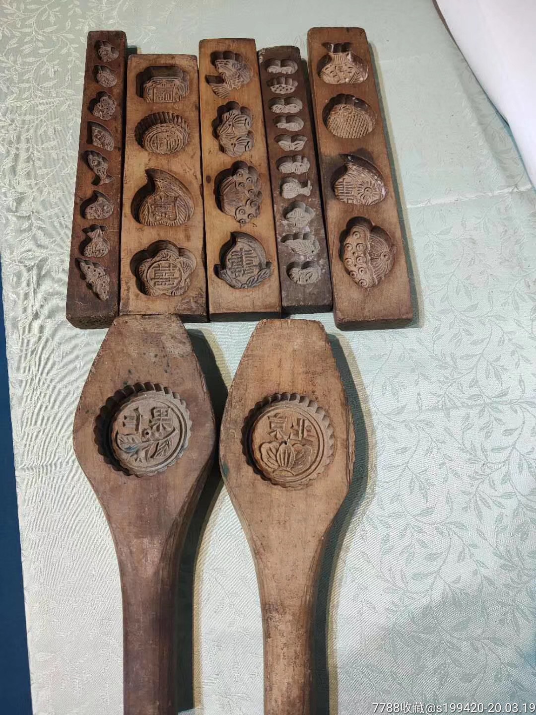 "商品>>>>￥6809品99清代,木制老模具