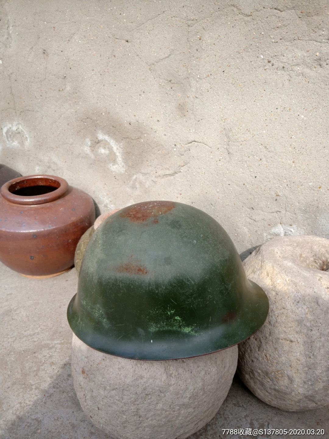 老钢盔老头盔80式钢盔