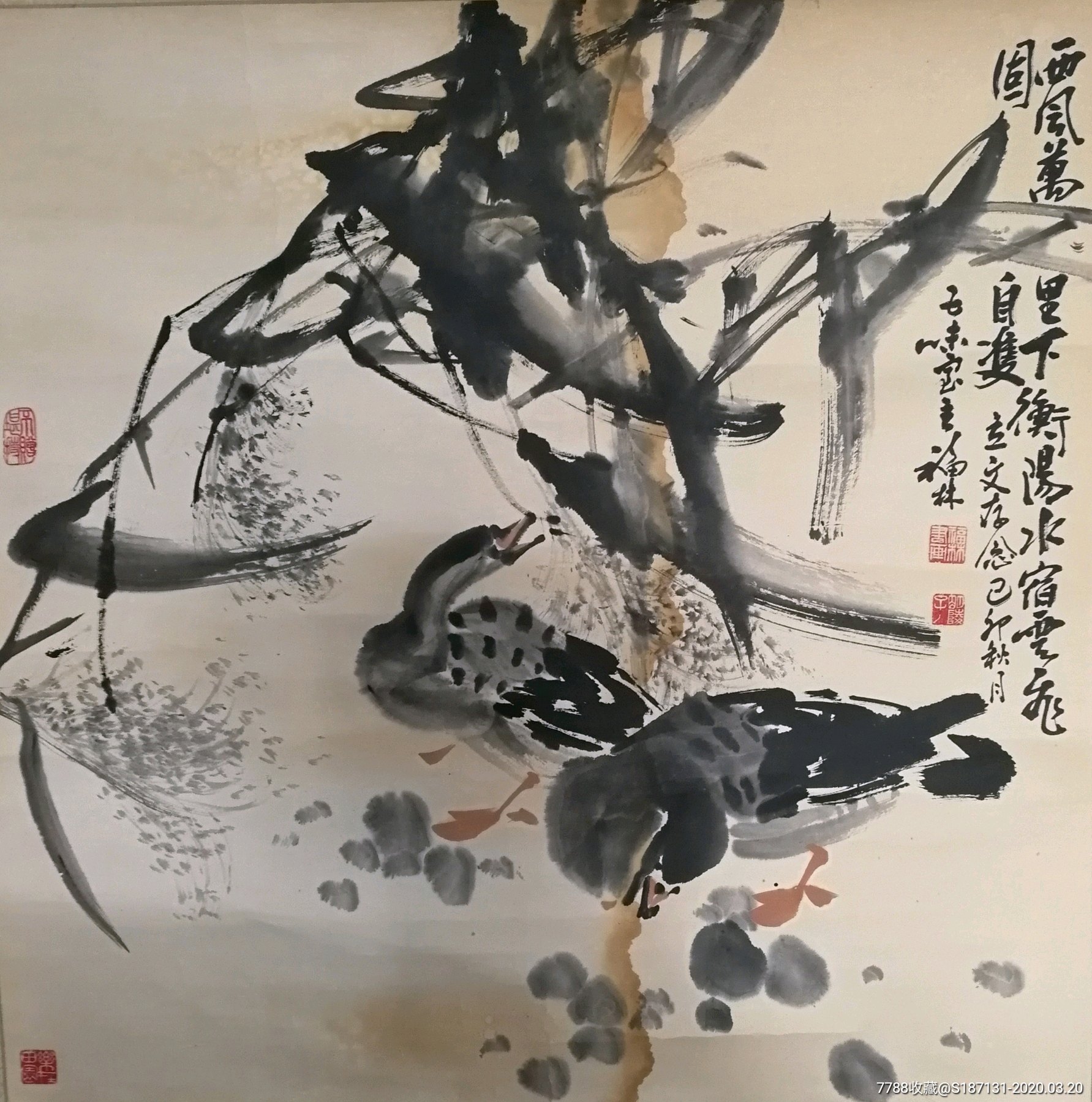 刘福林作品,尺寸,四平尺.