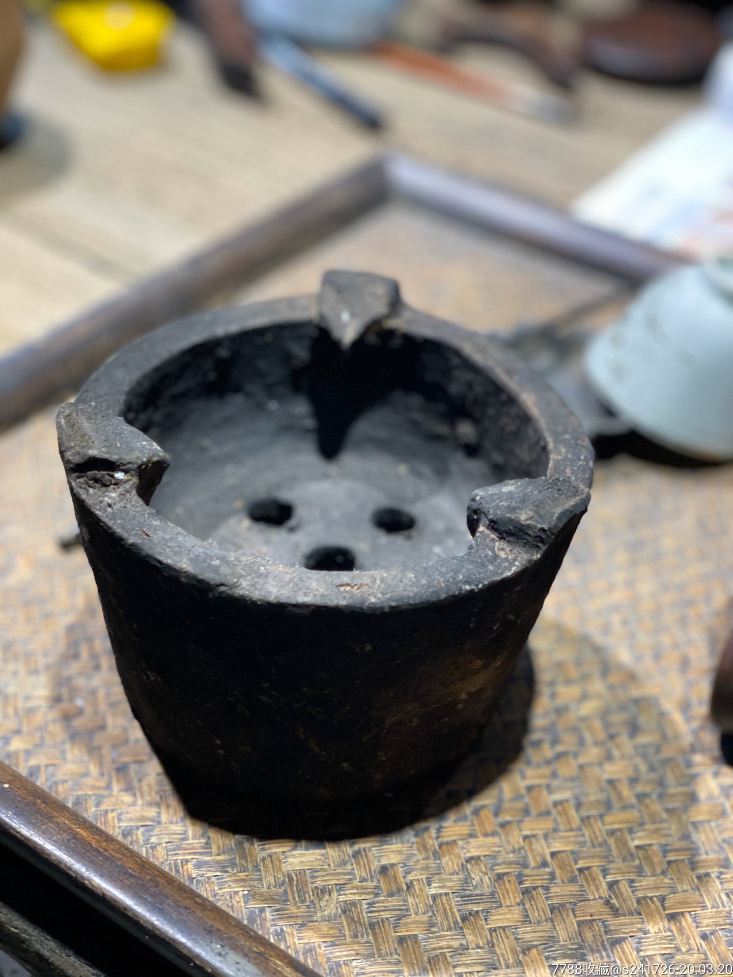 0109民国解放初潮汕功夫茶小碳炉/茶炉