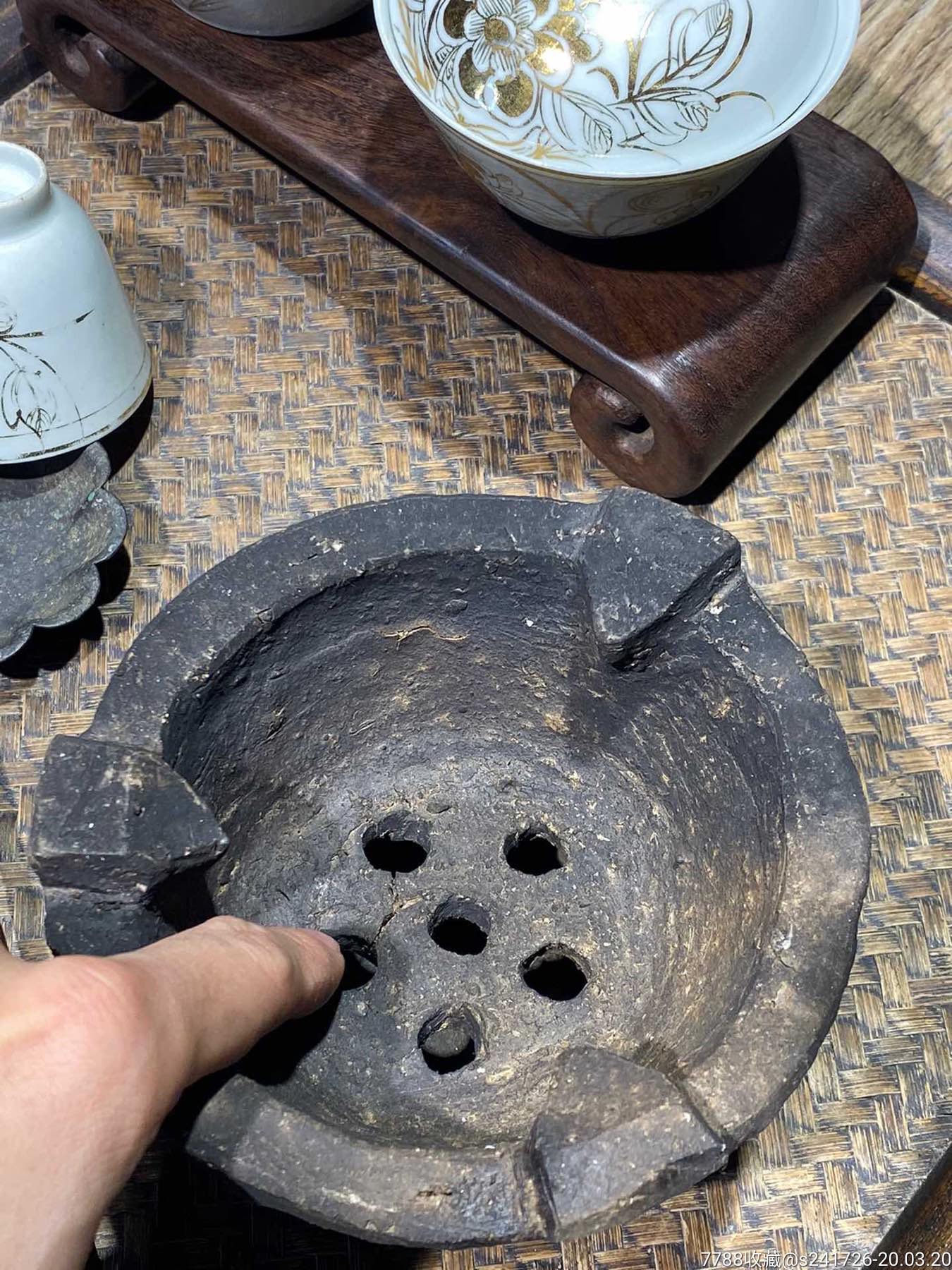 0113民国解放初潮汕功夫茶小碳炉/茶炉