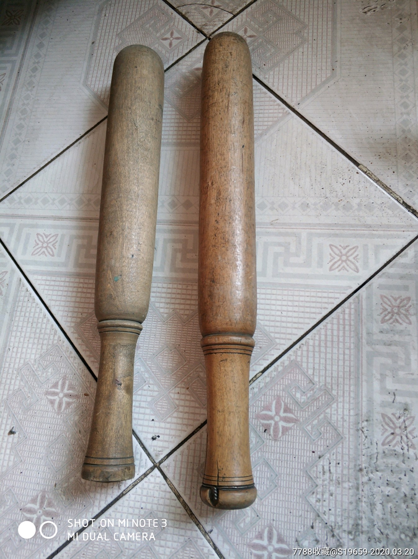 老古洗衣用木锤2个