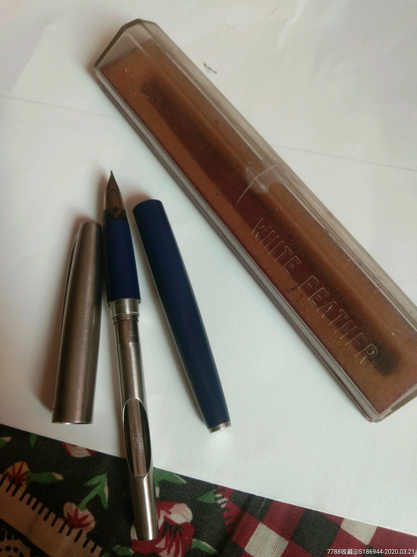 白翎(whitefeather)钢笔134(14k金