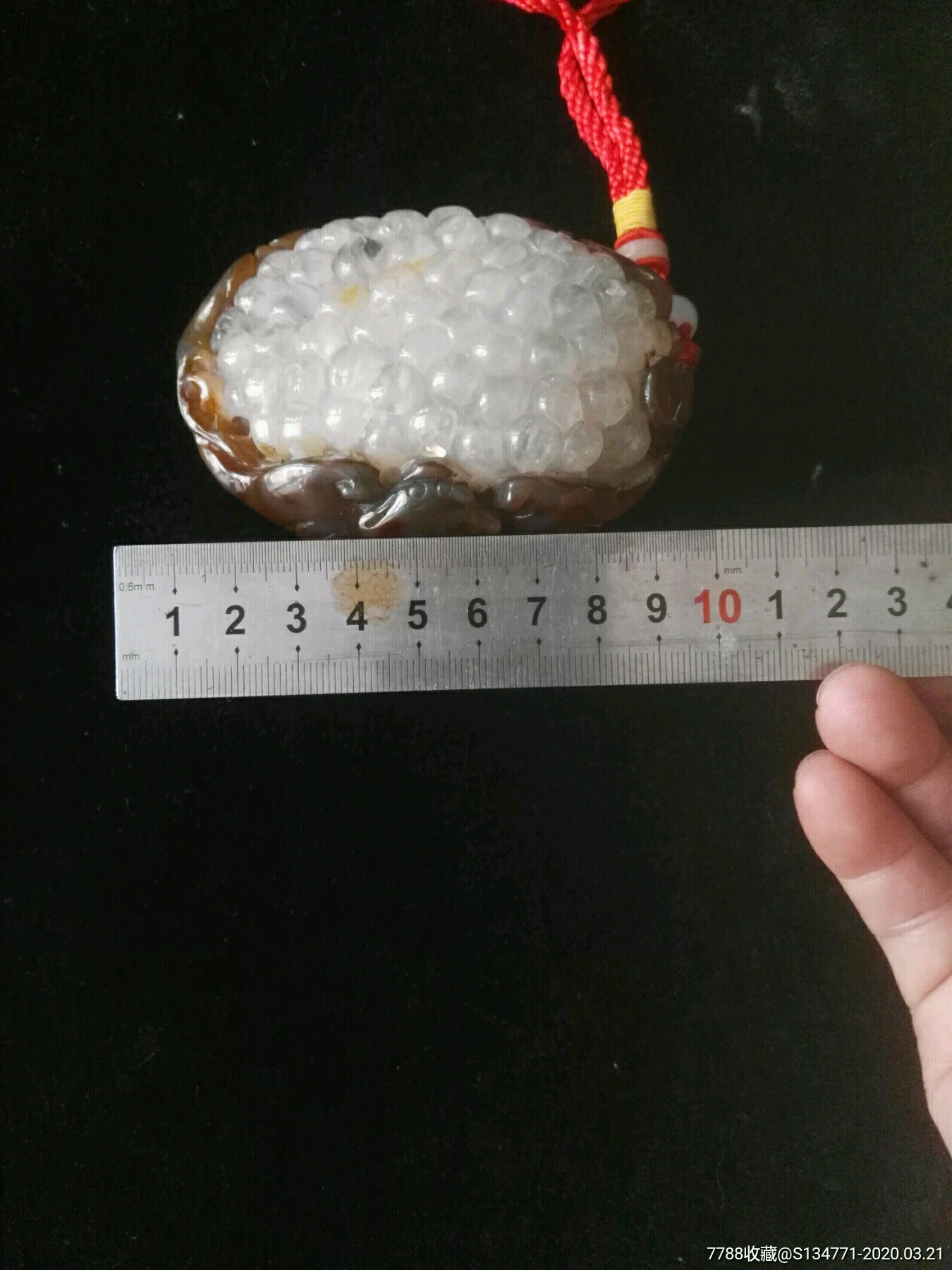 瑪瑙水晶手把件寓意～多子多福_價格24999元【赭山珍藏閣】_第5張_7788收藏__收藏?zé)峋€