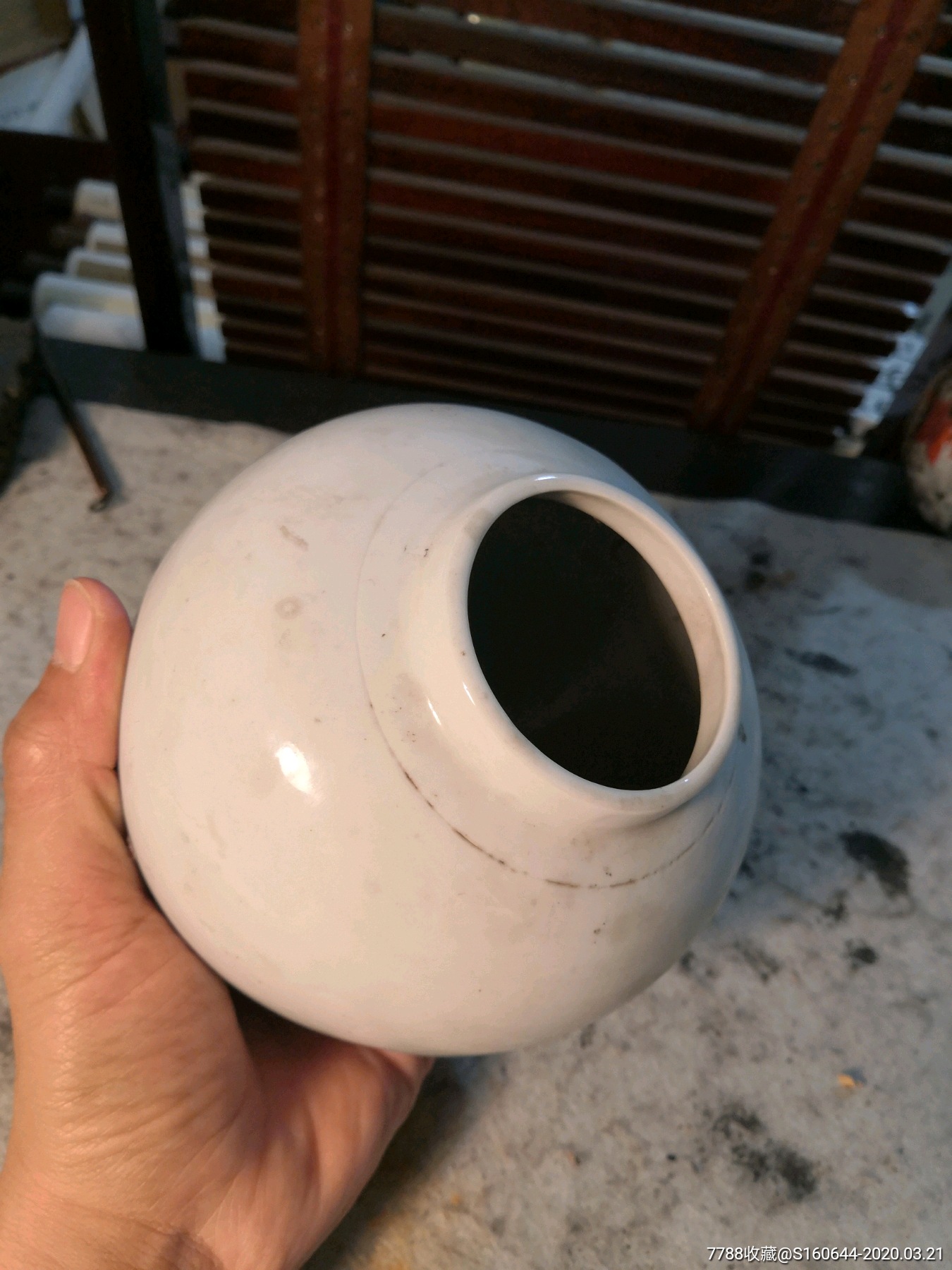 民国建国初左右全品白釉罐-单色白瓷-7788收藏__收藏热线