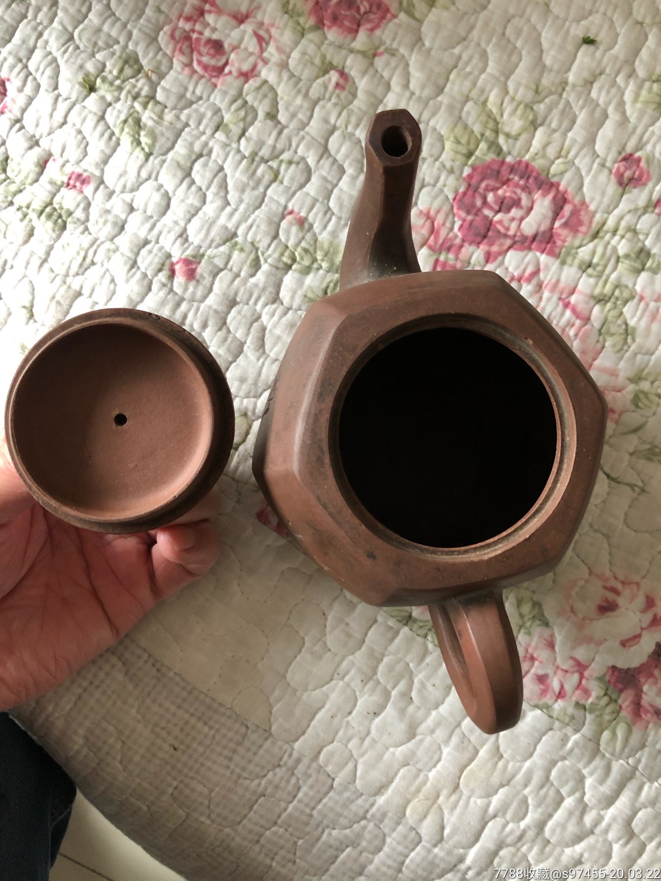 少云刻中六方-紫砂壶-7788收藏