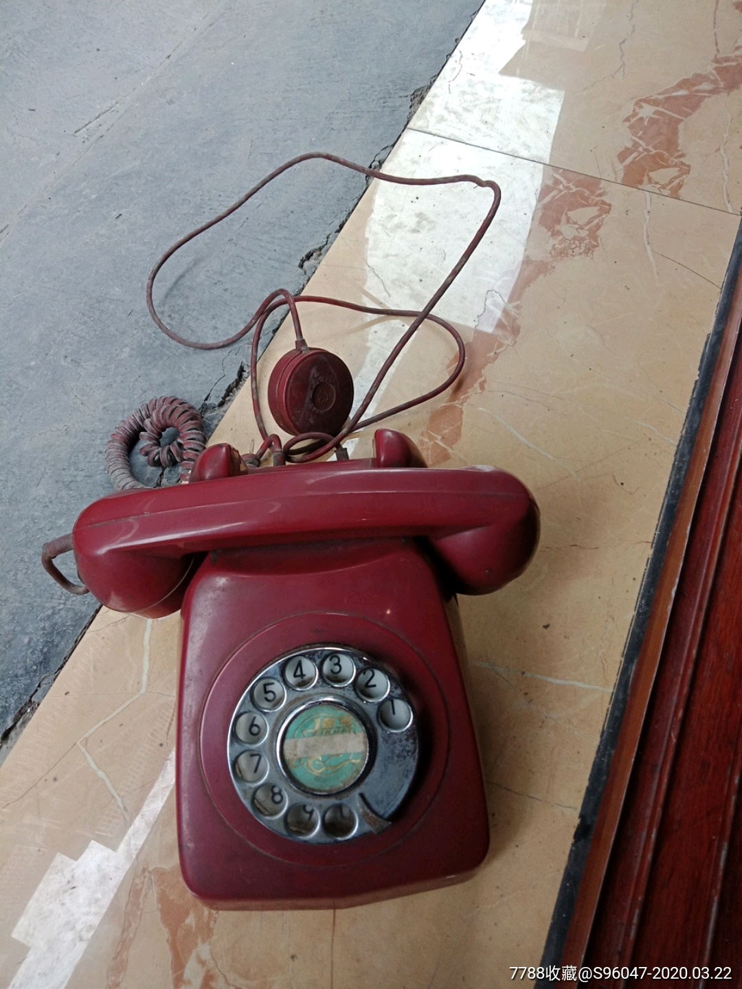 旋转式拔盘电话机